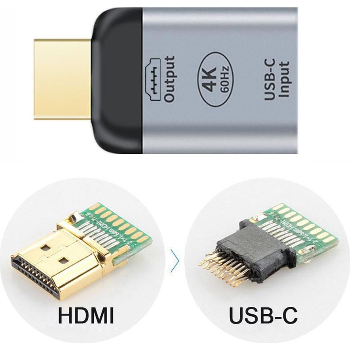 Adaptador USB-C a HDMI Xiwai 4K 60Hz Tipo C hembra