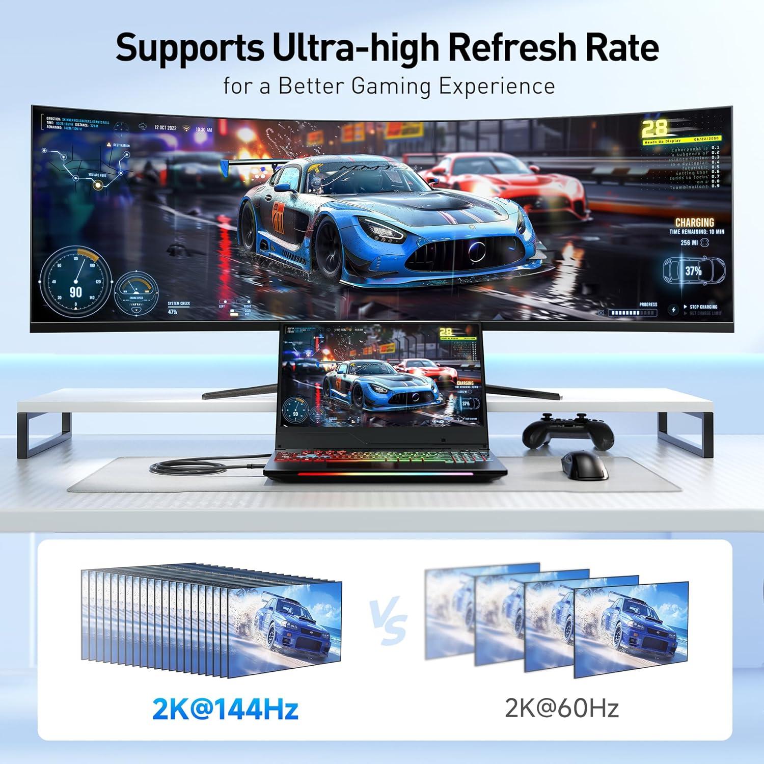 Cable HDMI USB-C 1.83m Cable Matters 4K 60Hz Negro