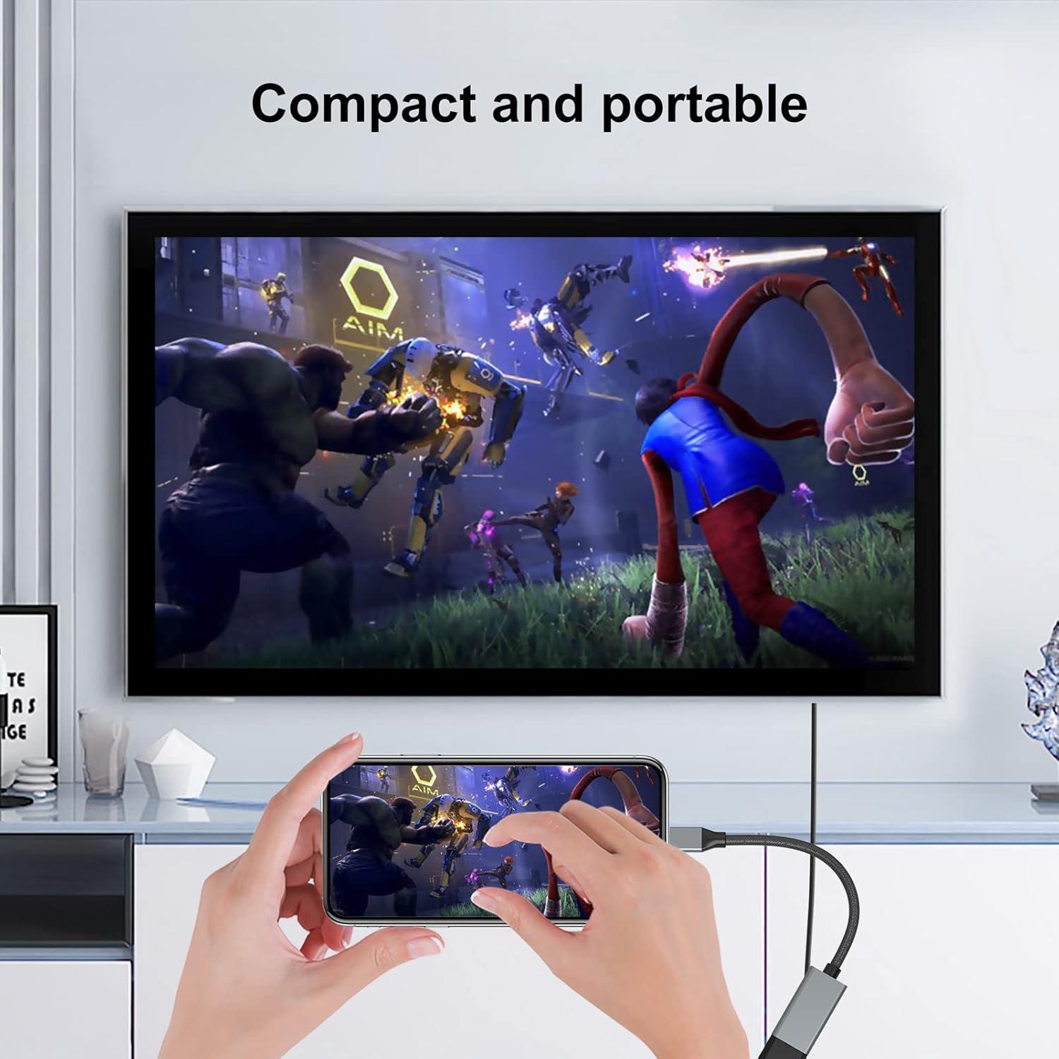 Adaptador USB-C a HDMI 4K 60Hz BENFEI - 2 Pack Gris