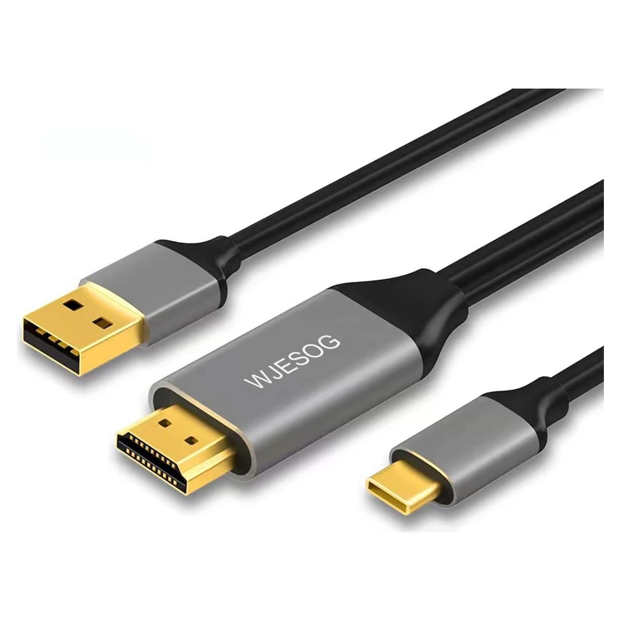 Cable Adaptador HDMI a USB-C 2m 4K 60Hz WJESOG