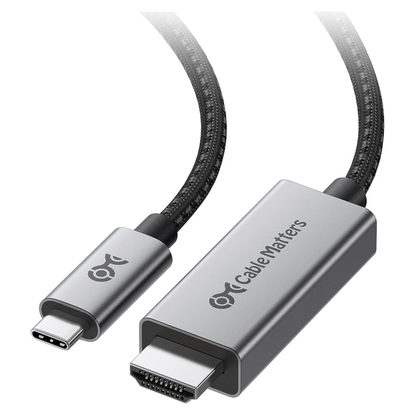 Cable USB-C a HDMI 2.1 Cable Matters 1.83m 8K 60Hz