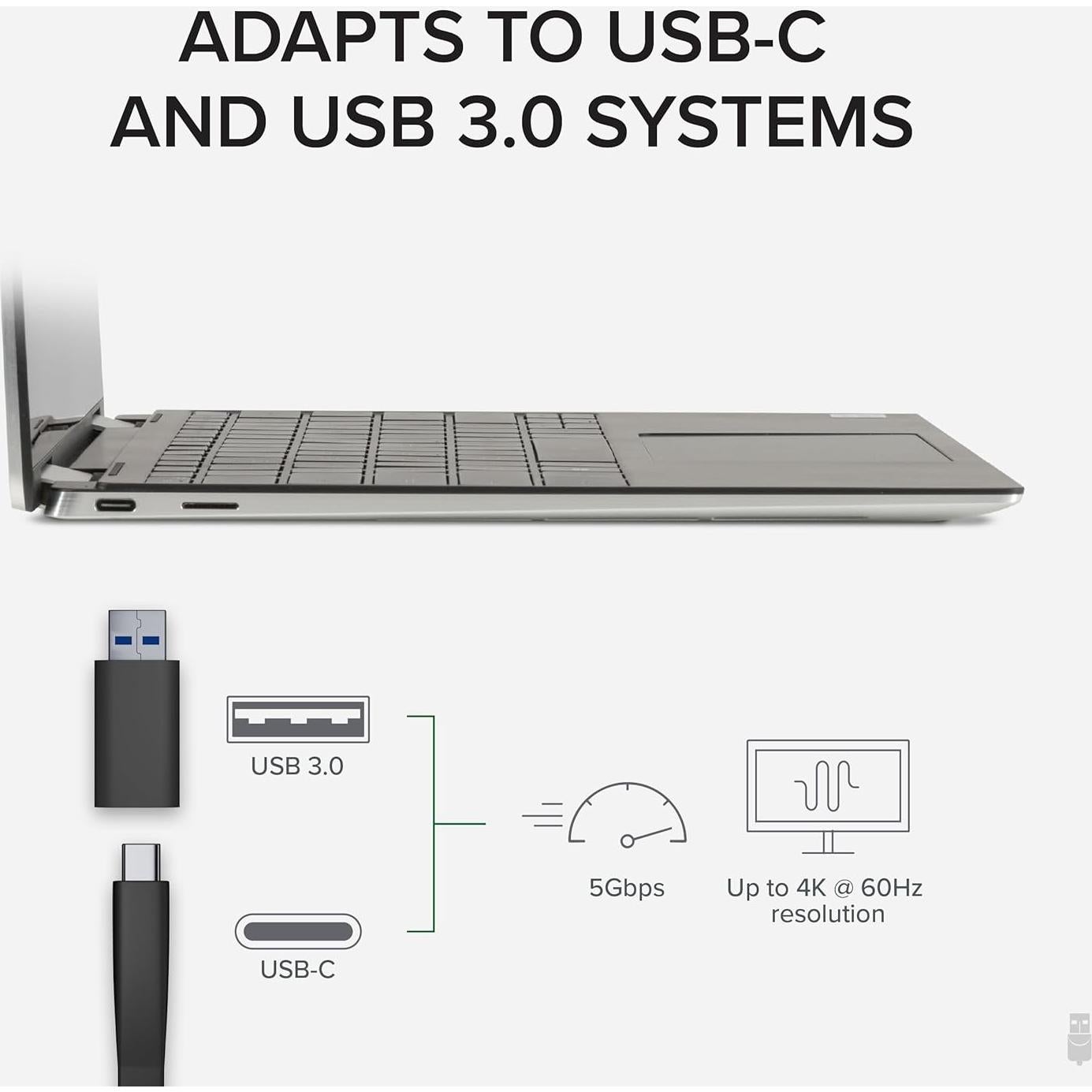 Adaptador Doble Monitor 4K Plugable USBC-6950U HDMI/DisplayPort