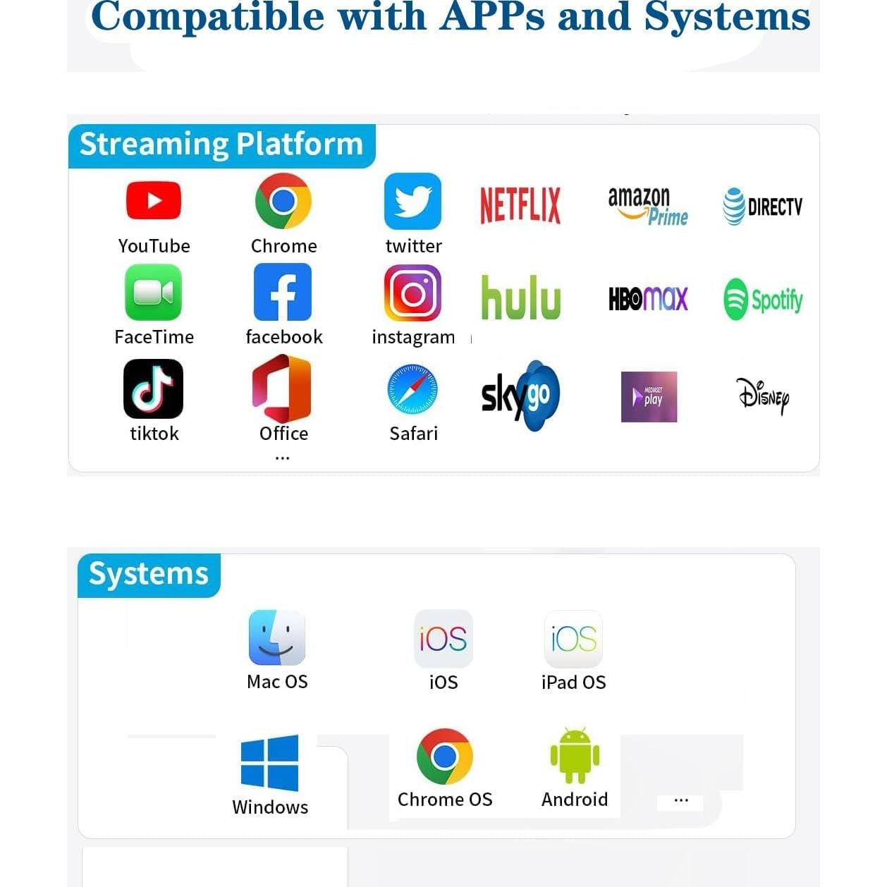 Adaptador USB-C a HDMI Wahbite 4K 60Hz para iPhone y Mac