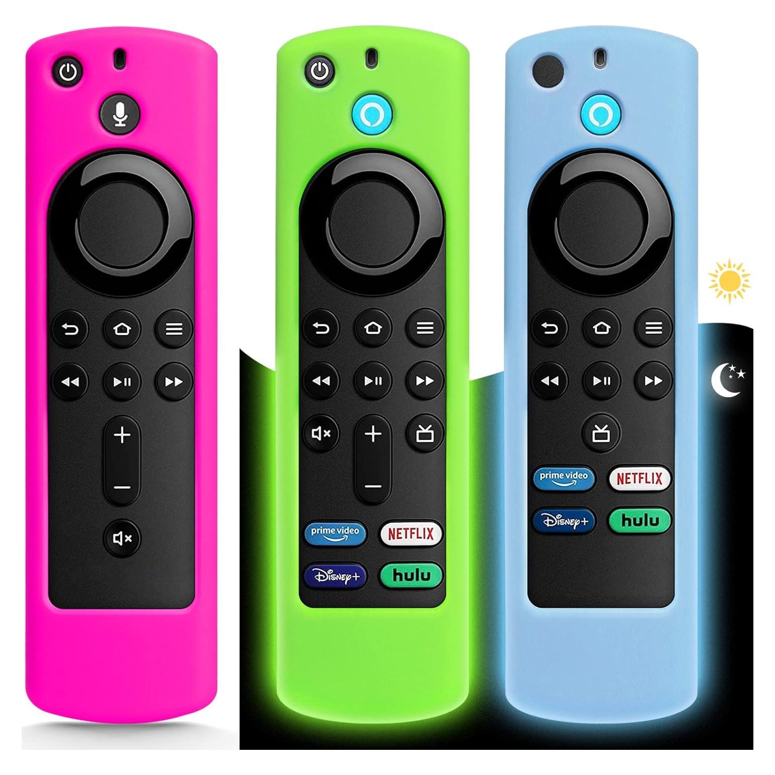 Funda Protectora Hilangsan para Control Remoto TV Stick 4K - 3 Pack