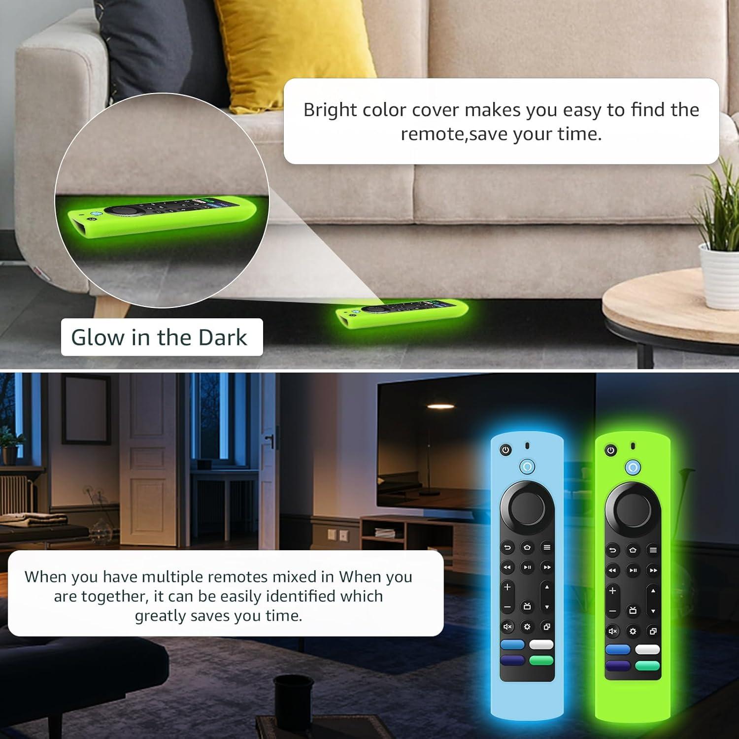 Funda de Control Remoto Silicona SOTATOO Brillo Azul Verde
