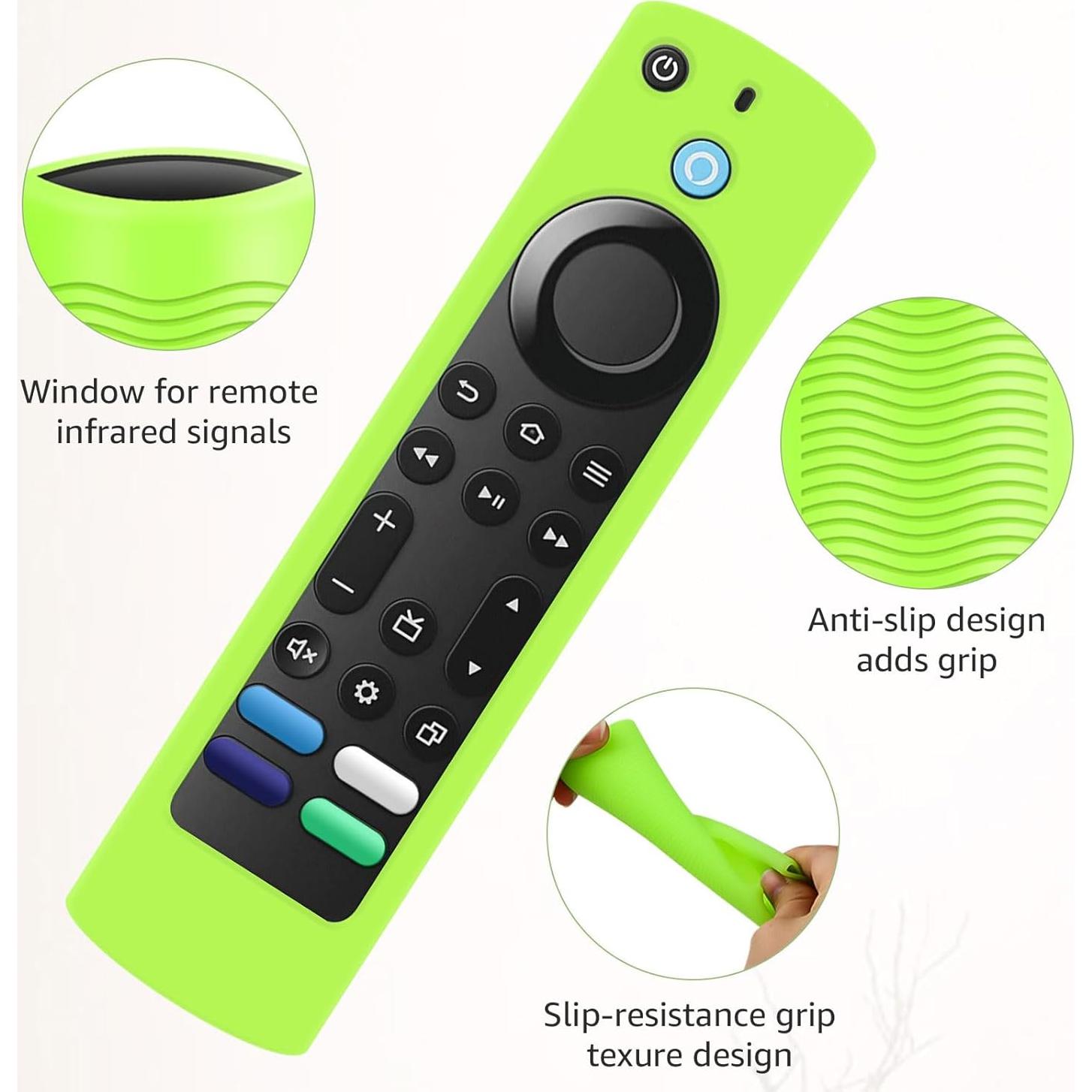 Funda de Control Remoto Silicona SOTATOO Brillo Azul Verde