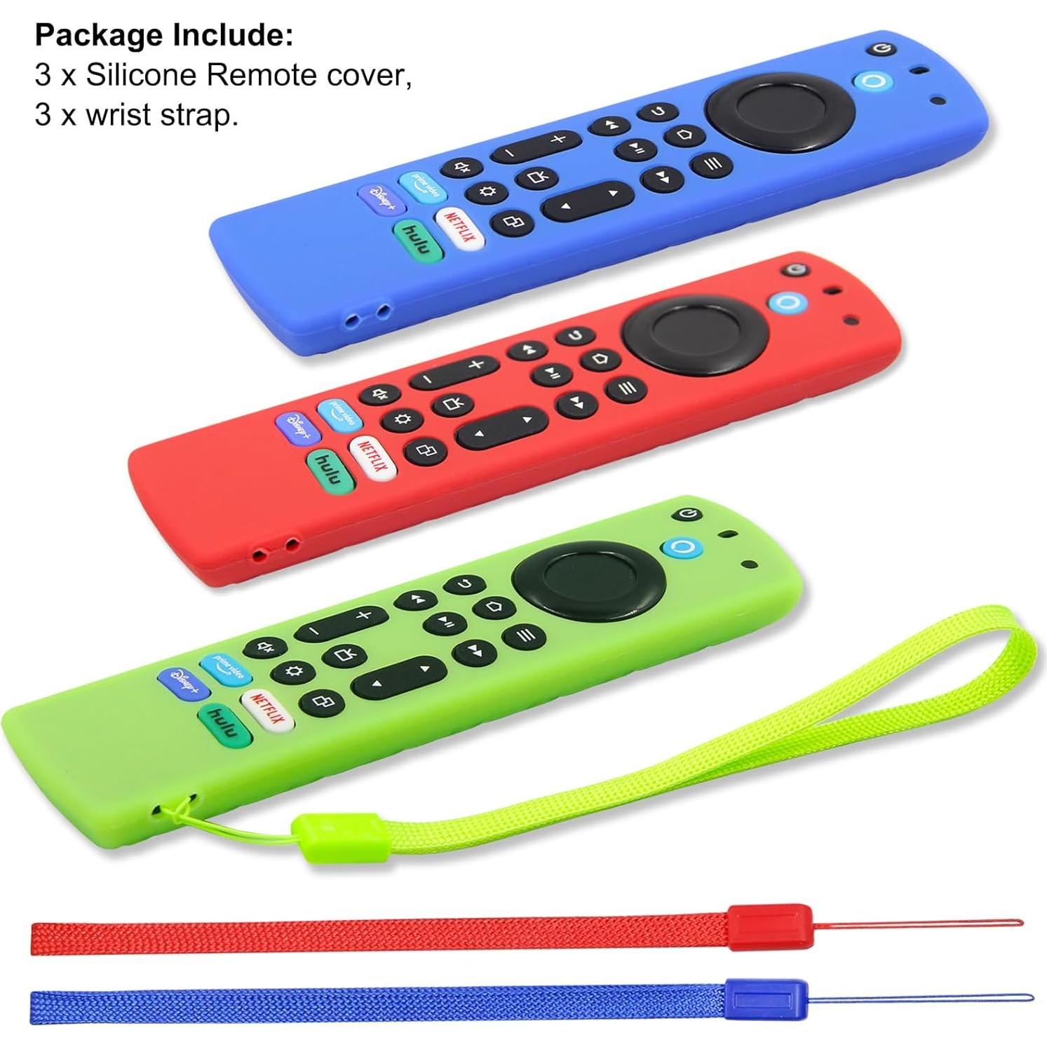 Funda de Silicona Pinowu para Control Remoto Fire TV Stick 4K