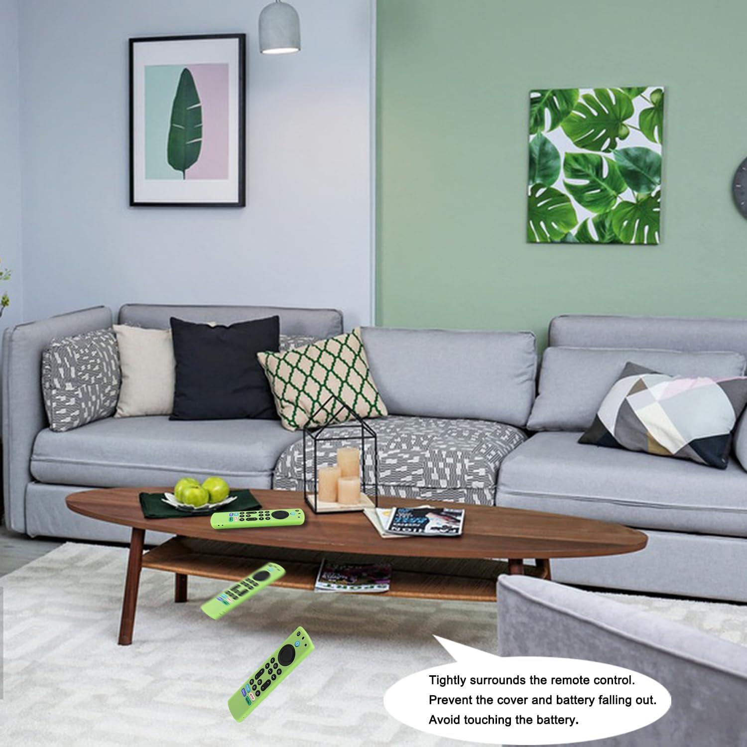 Funda de Silicona Pinowu para Control Remoto Fire TV Stick 4K