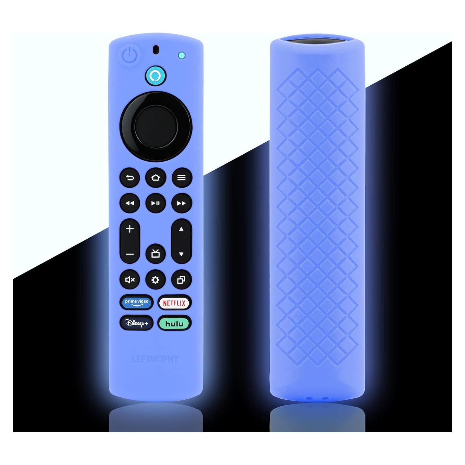 Funda de Silicona Brillante Azul para Control Remoto Toshiba/Insignia