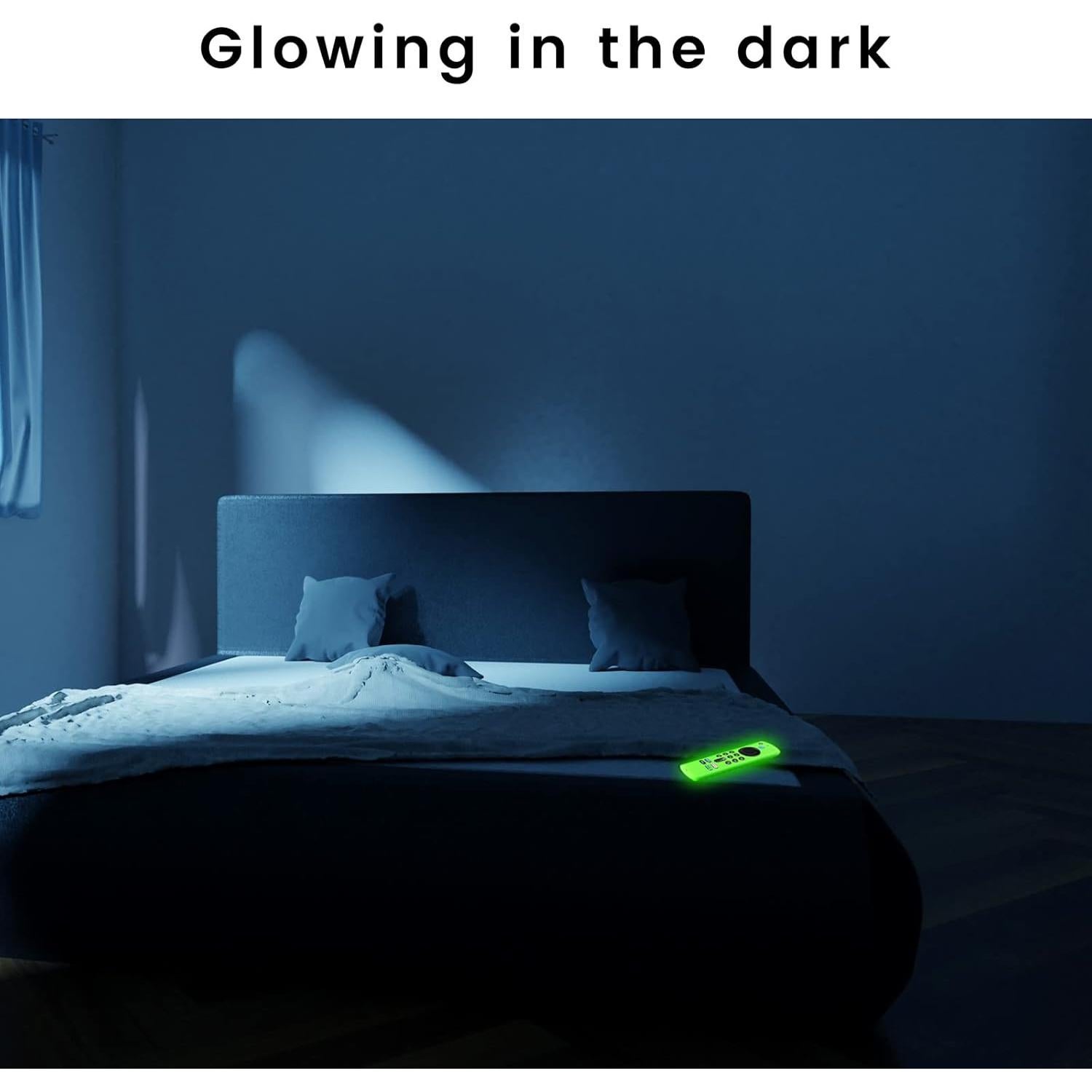 Funda de Control Remoto Verde Brillante Weishan para Lenovo/TCL FireTV Stick 3ra Generación