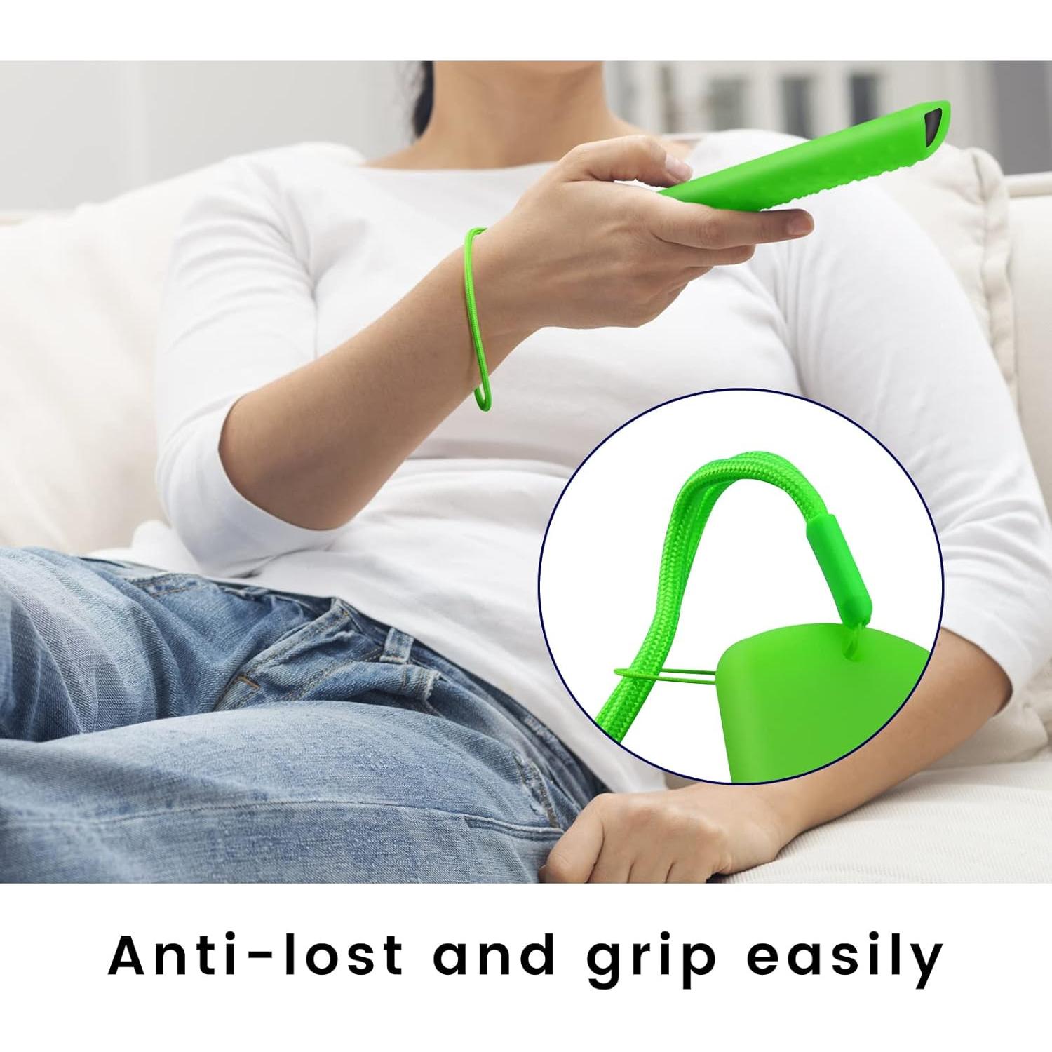 Funda de Control Remoto Verde Brillante Weishan para Lenovo/TCL FireTV Stick 3ra Generación