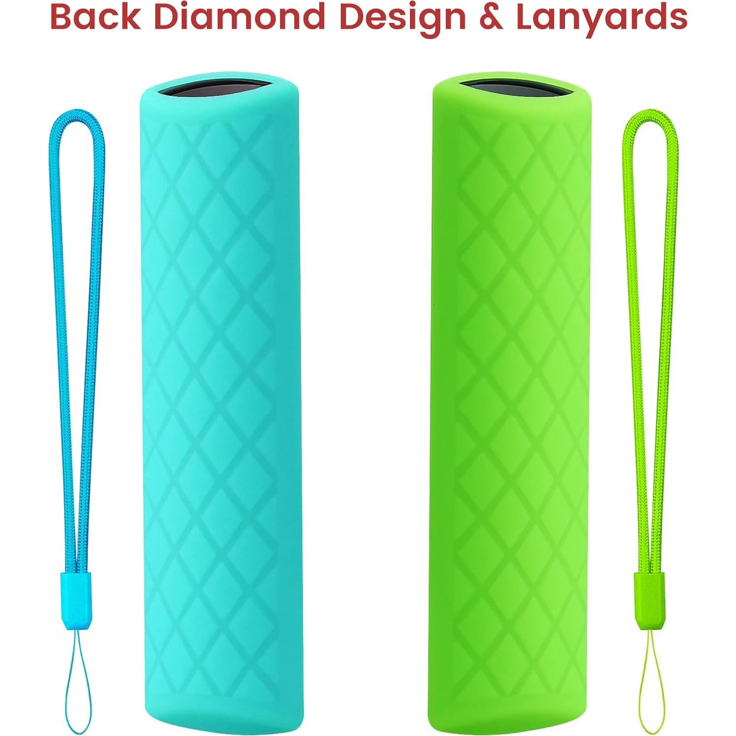 Paquete de 2 fundas de silicona para control remoto Lenovo FireTV Stick 4K Max