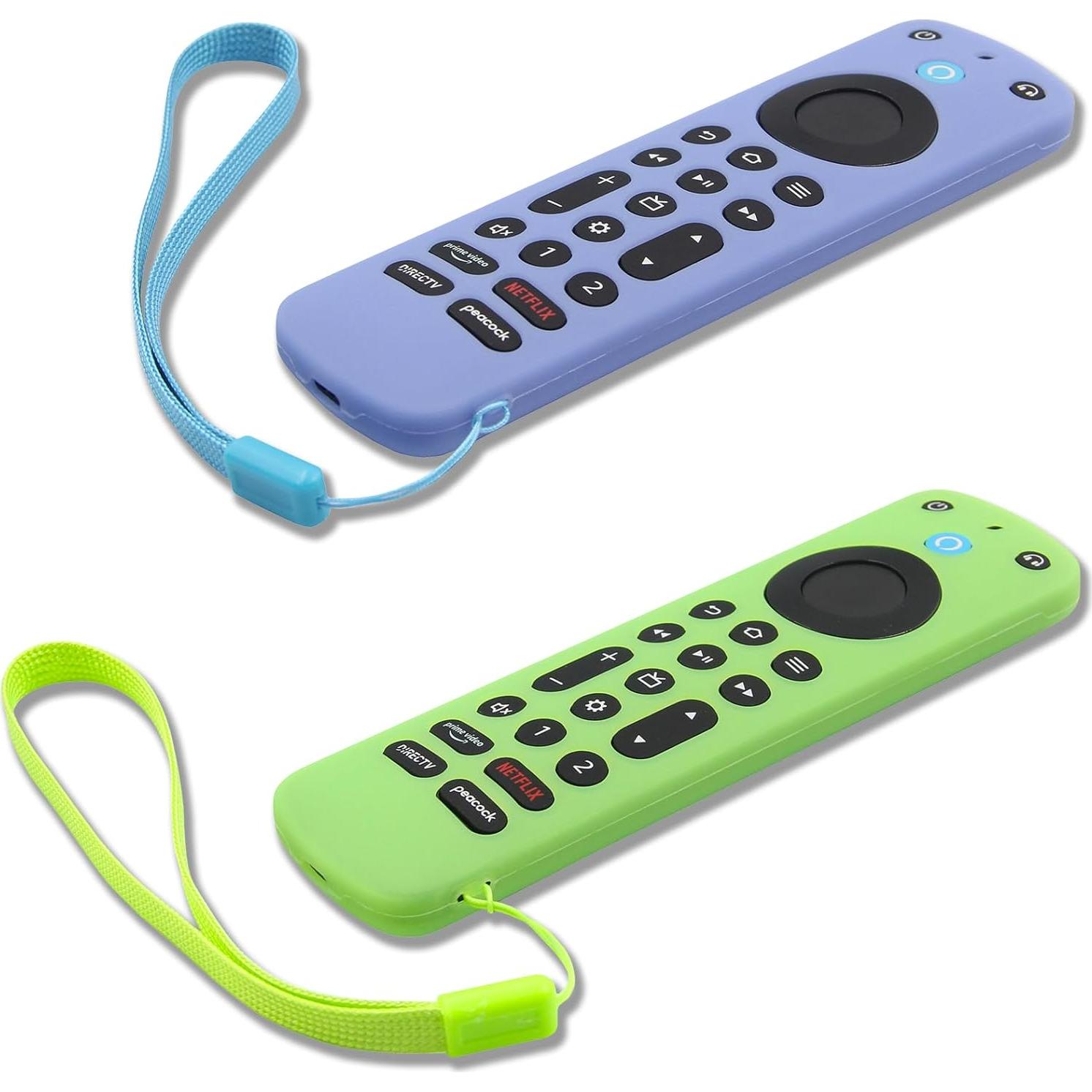 Funda de Control Remoto Pinowu para Firetv Pro 2022 - Antideslizante y Brilla en la Oscuridad