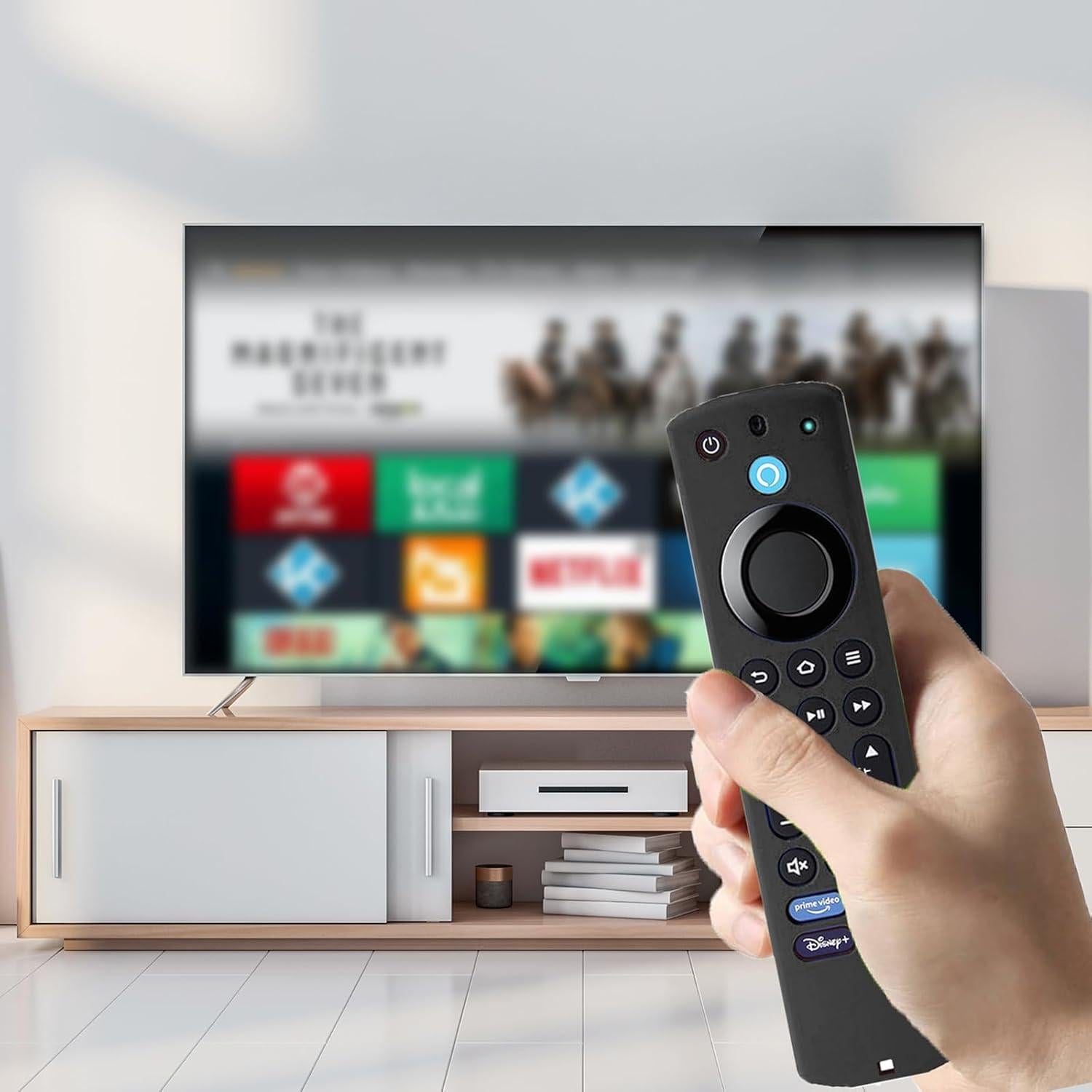 Funda de Silicona Antideslizante para Control Remoto Fire TV 4K Max