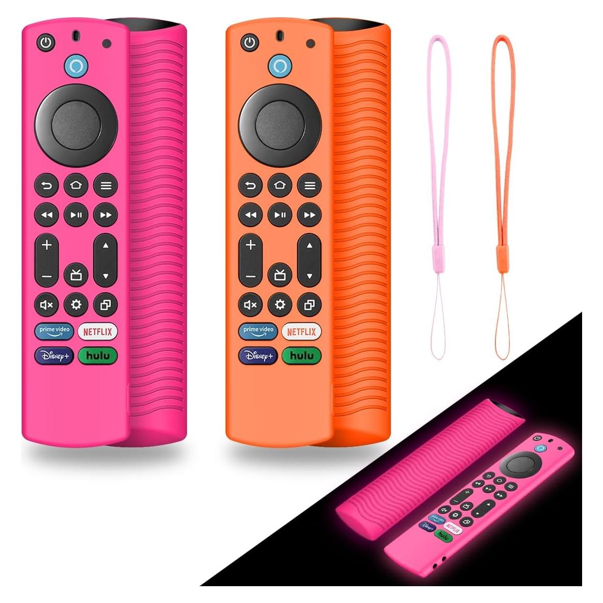 Funda de Silicona QINZAC para Control Remoto Fire TV 2Pack