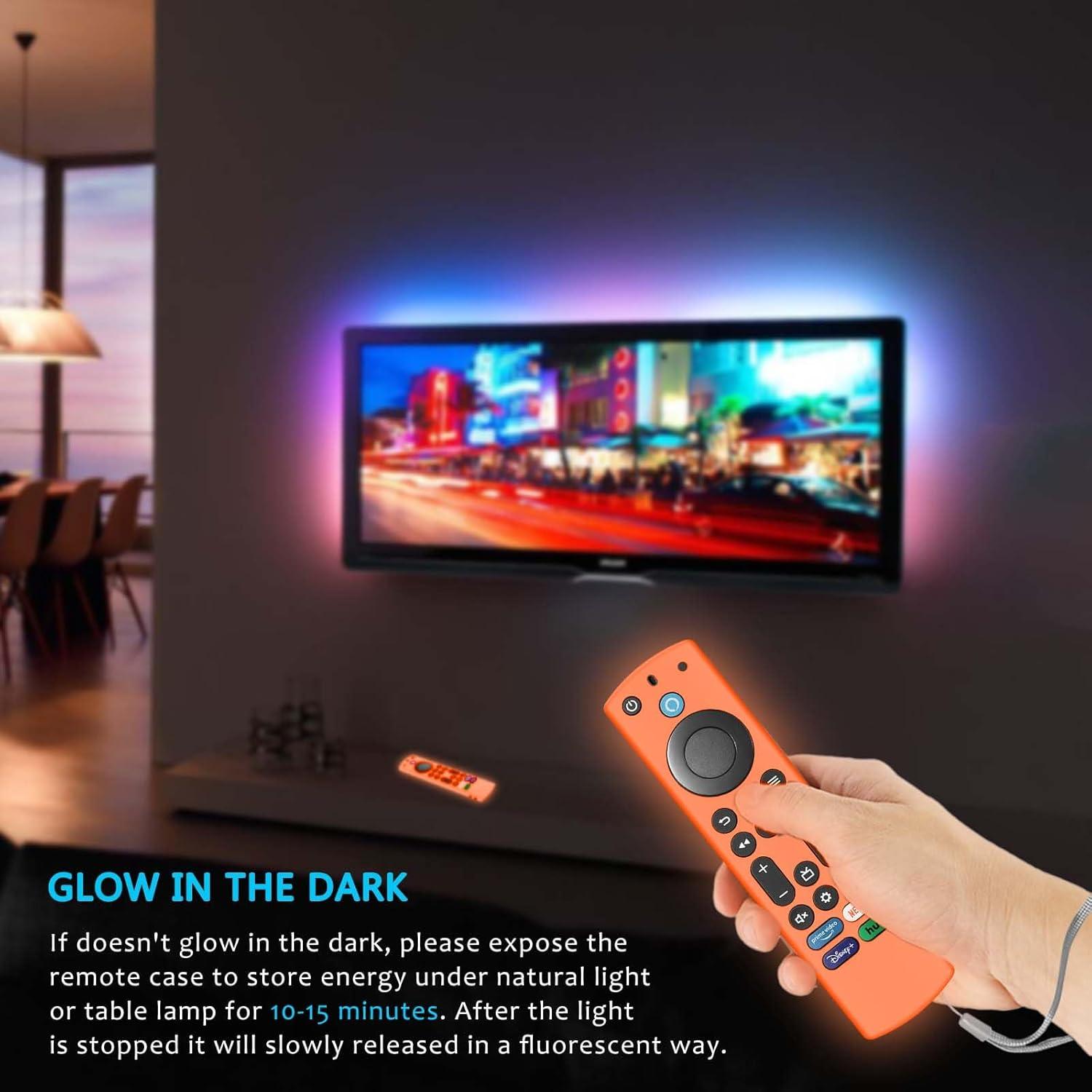 Funda de Silicona QINZAC para Control Remoto Fire TV 2Pack