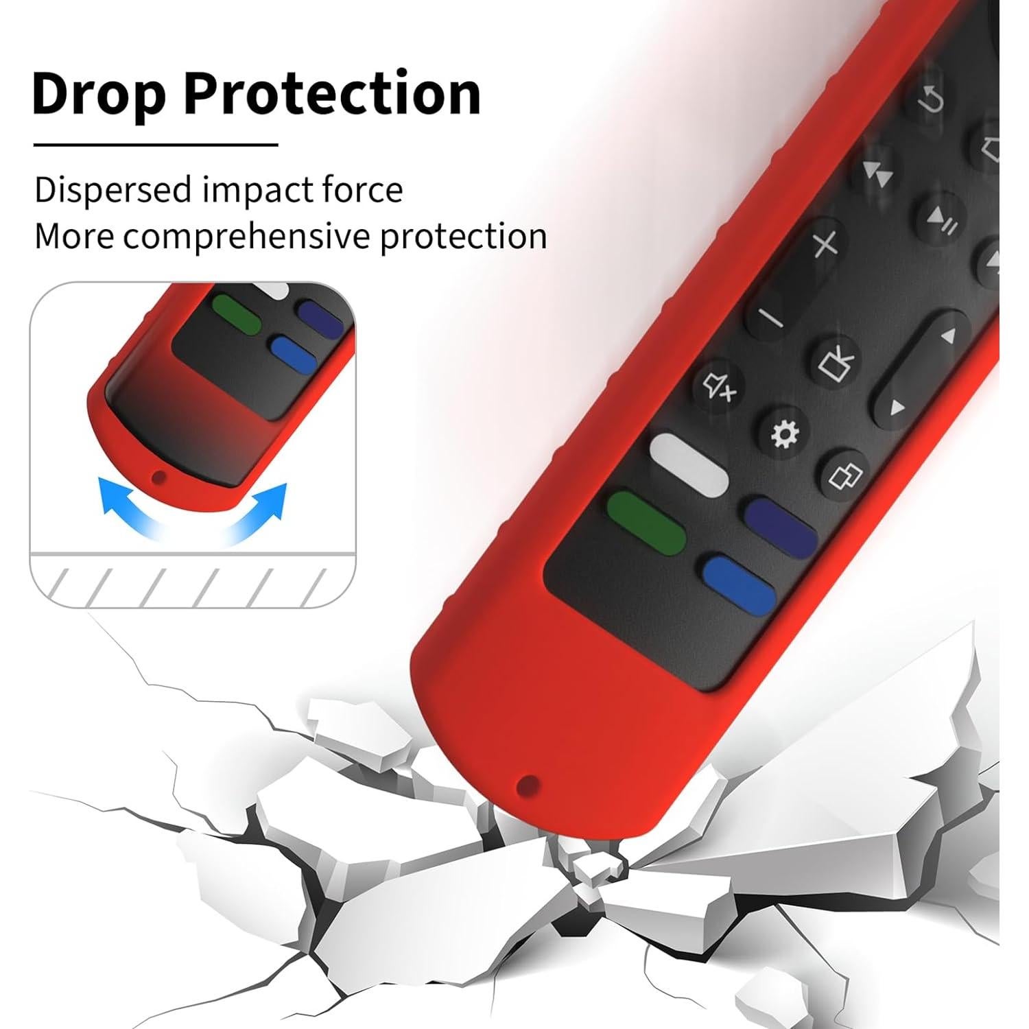 Funda de Silicona para Control Remoto Alexa Fire TV 4K Max