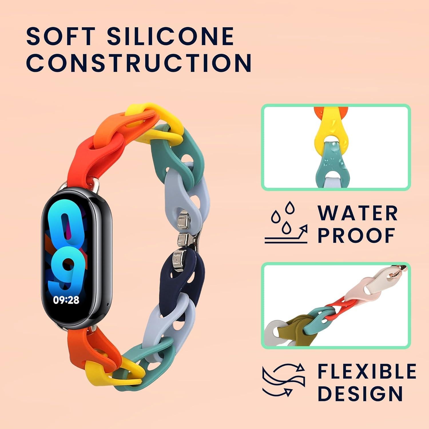 Banda de Reemplazo KW-Mobile para Xiaomi Mi Band 8/9 - Multicolor