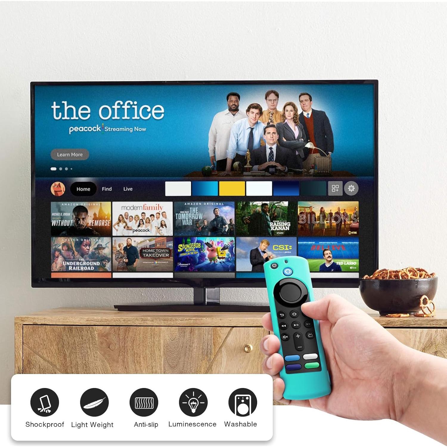 Funda de Control Remoto ONEBOM Fire Stick 3ra Gen Brillante