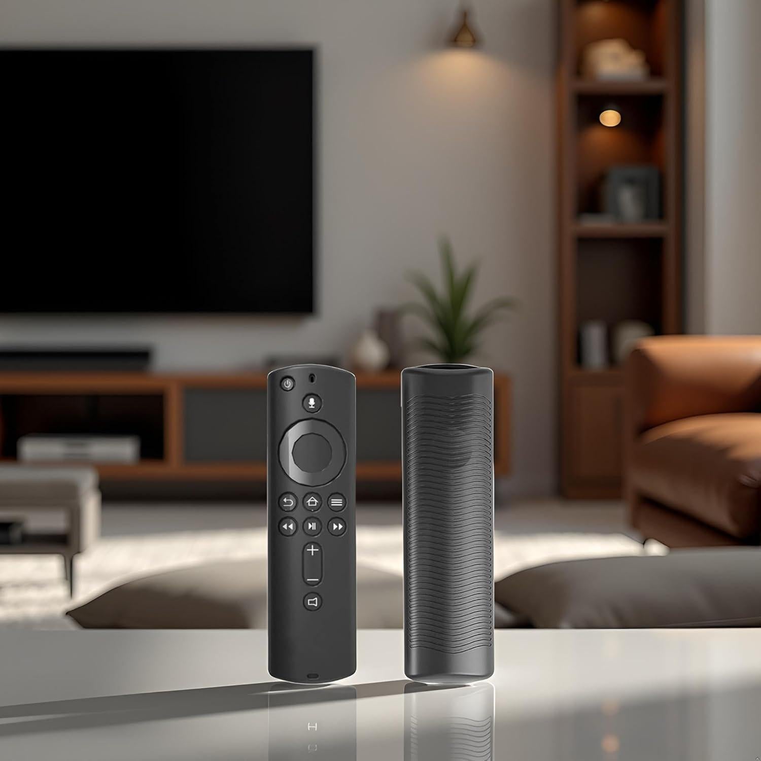 Funda Protectora de Silicona Antichoque para Control Remoto Fire TV Stick 4K