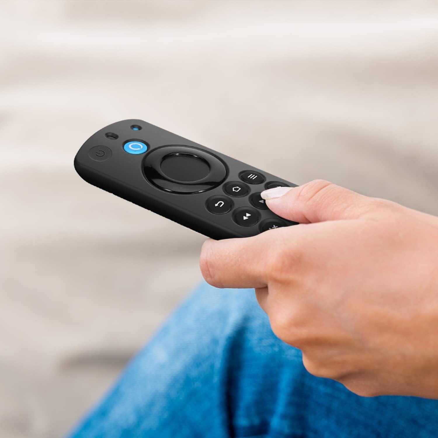 Funda de Silicona USTIYA para Control Remoto Fire TV Stick 4K