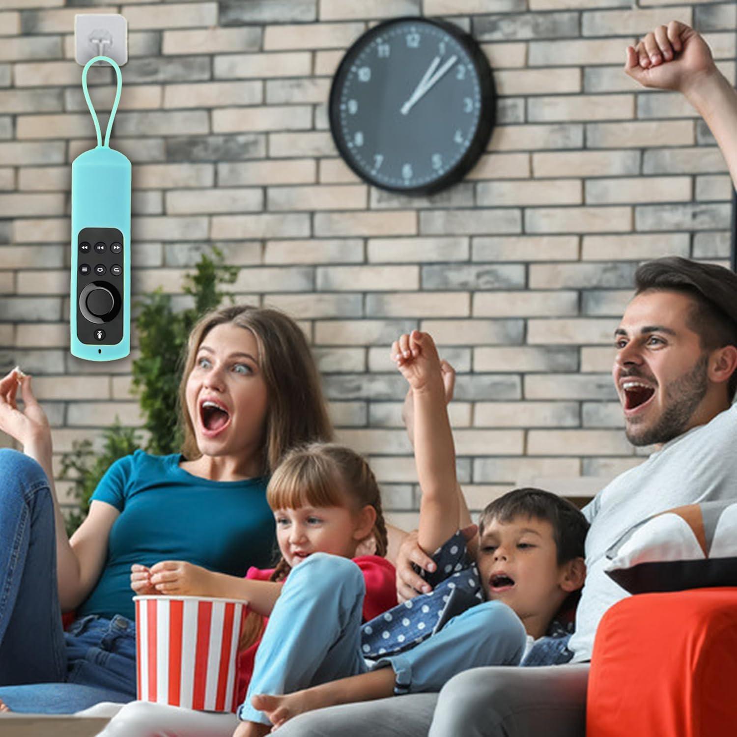 Paquete 2 Fundas Silicona Control Remoto Fire TV Stick 1ra Gen