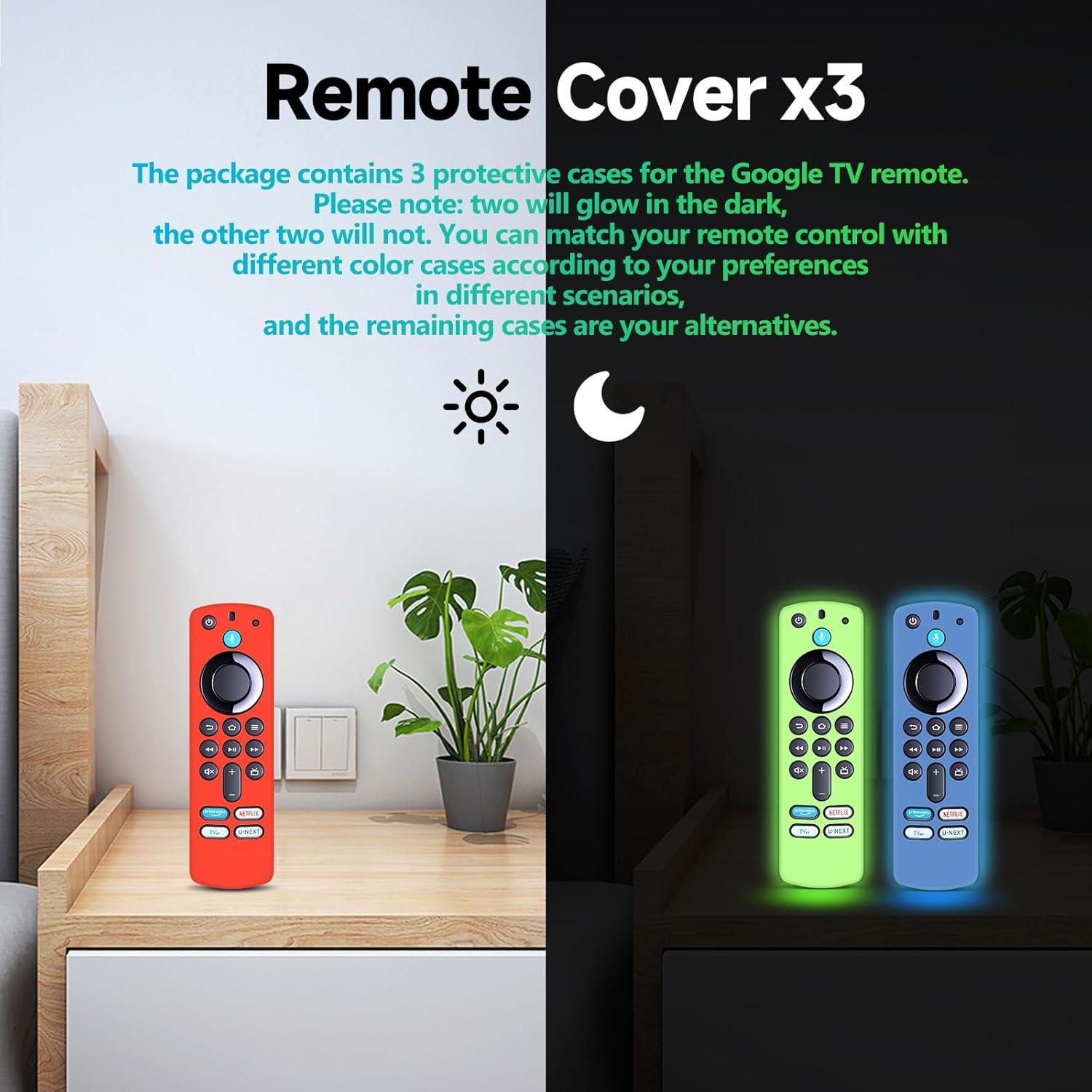 Funda de Control Remoto Firestick 3ra Gen. Silicona Brillo