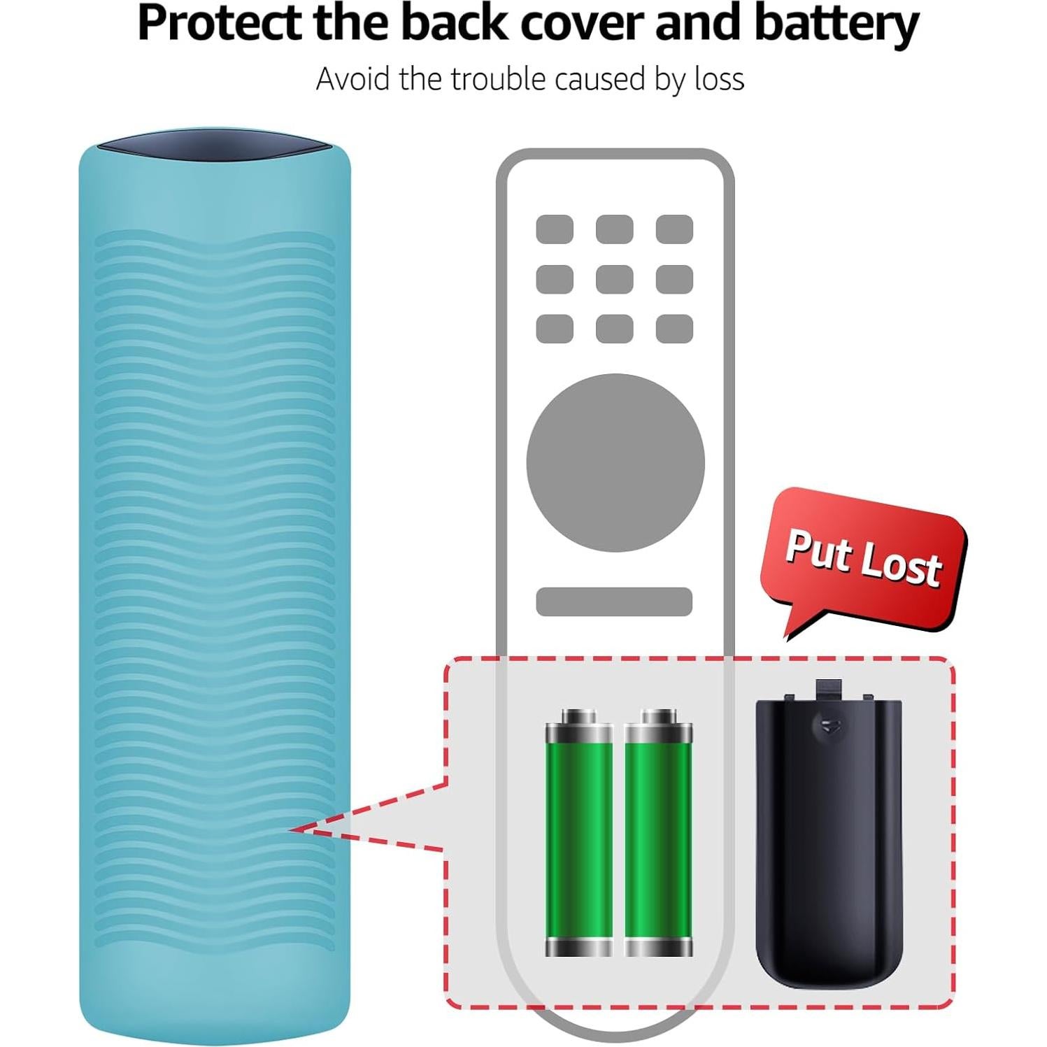 Funda de Control Remoto Firestick 3ra Gen. Silicona Brillo