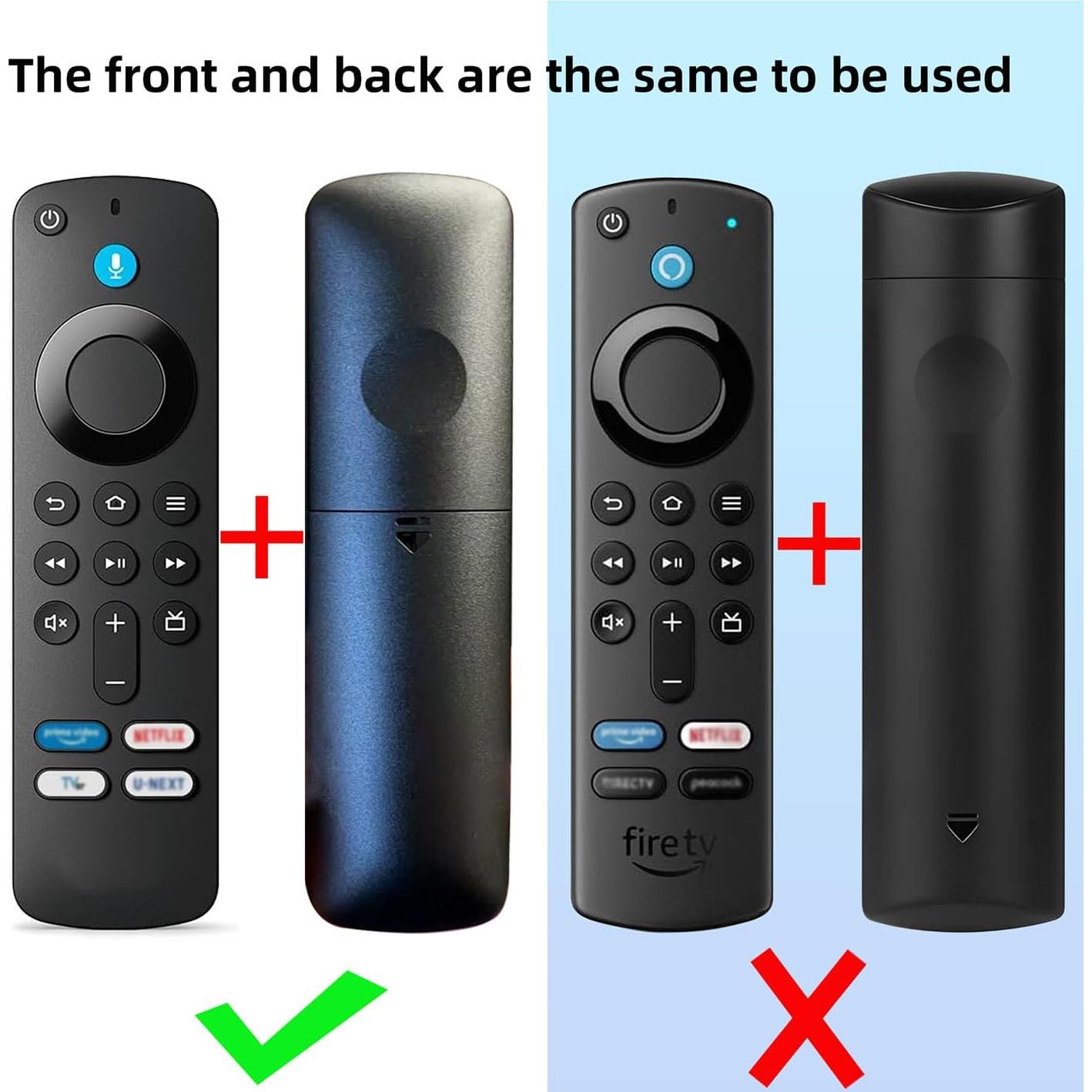 Funda de Silicona Azul Brillante para Control Remoto Fire TV 4K