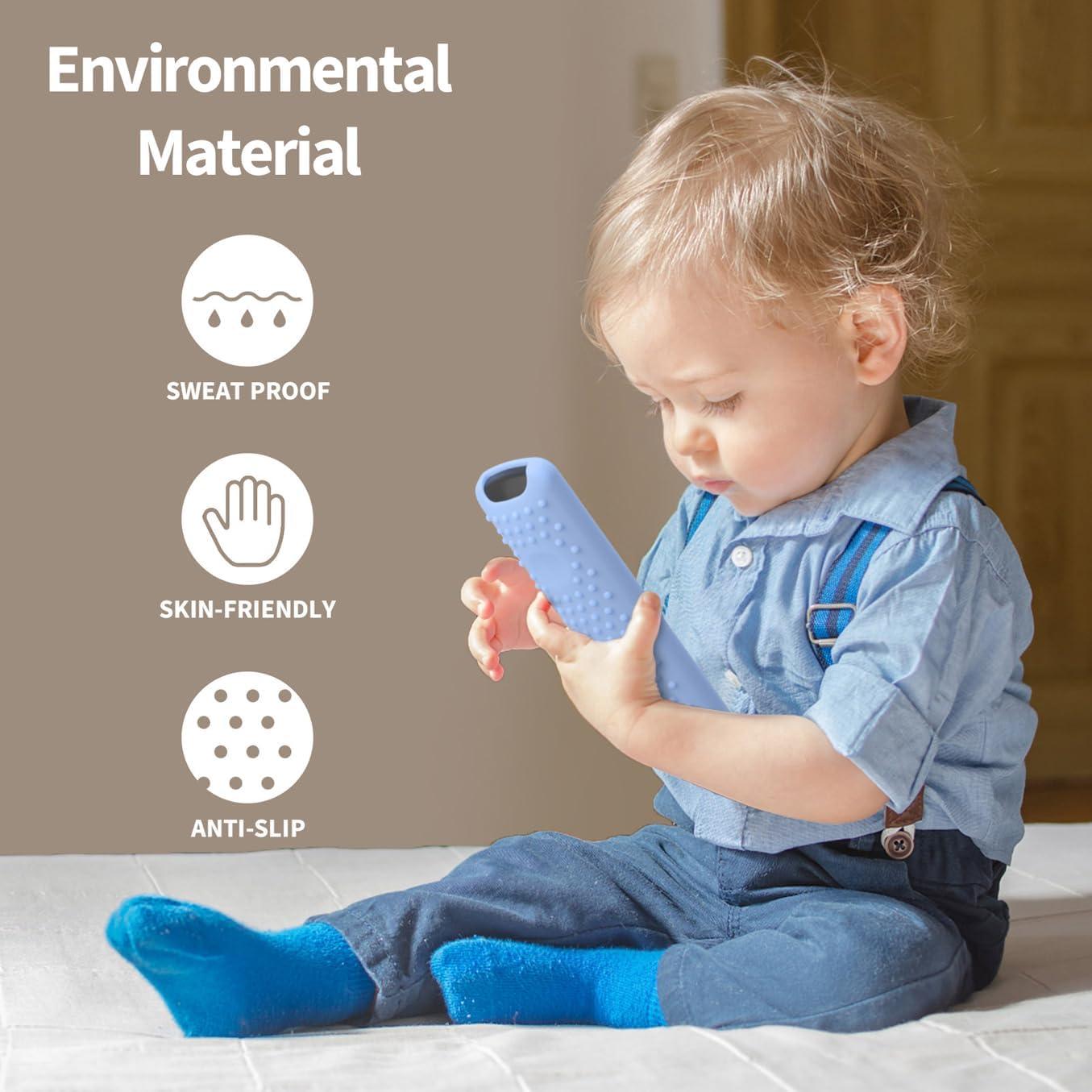 Funda de Silicona Azul Brillante para Control Remoto Fire TV 4K