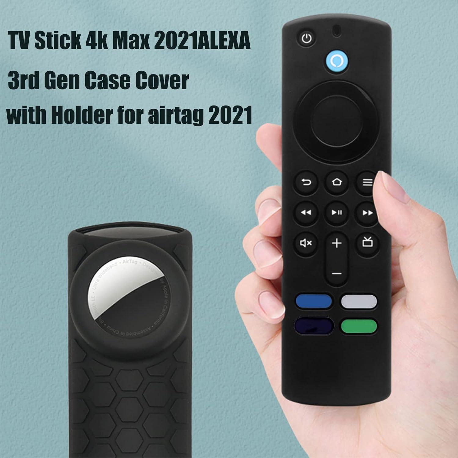 Funda de Control Remoto TV Stick 4K Max con Soporte AirTag