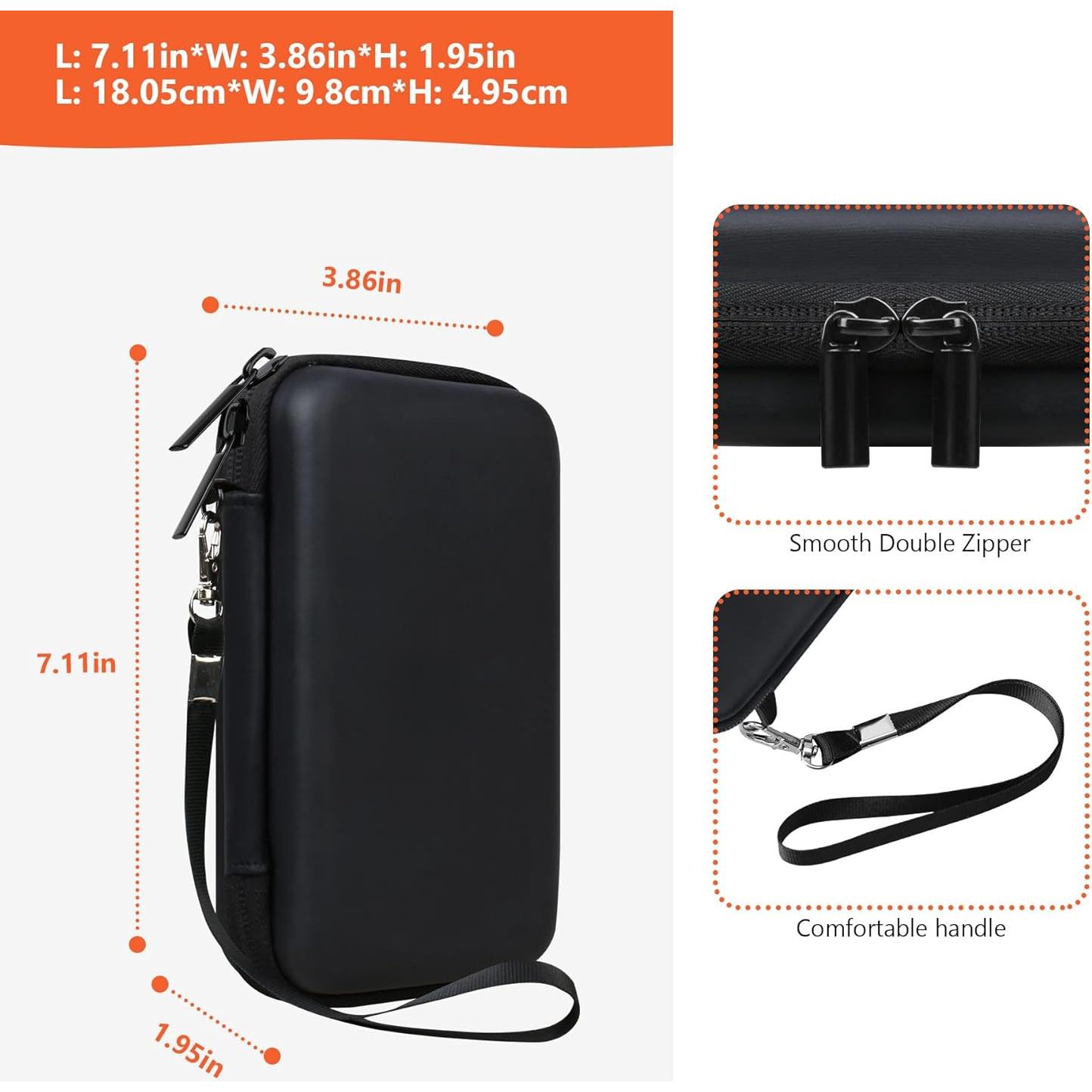 Funda Dura Supmay para Amazon Fire TV Stick 4K - Negro/Naranja