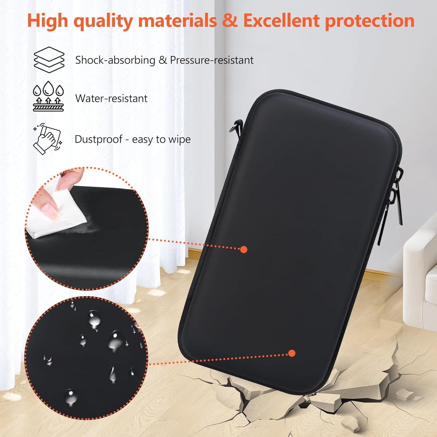 Funda Dura Supmay para Amazon Fire TV Stick 4K - Negro/Naranja