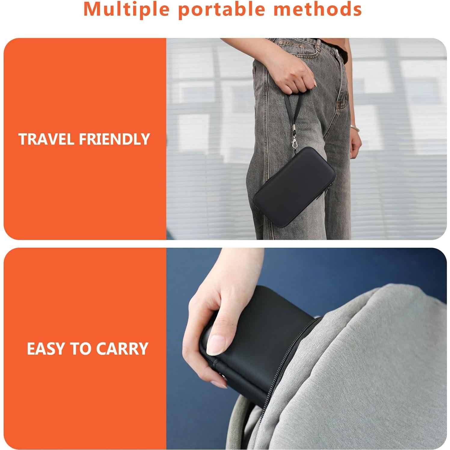 Funda Dura Supmay para Amazon Fire TV Stick 4K - Negro/Naranja