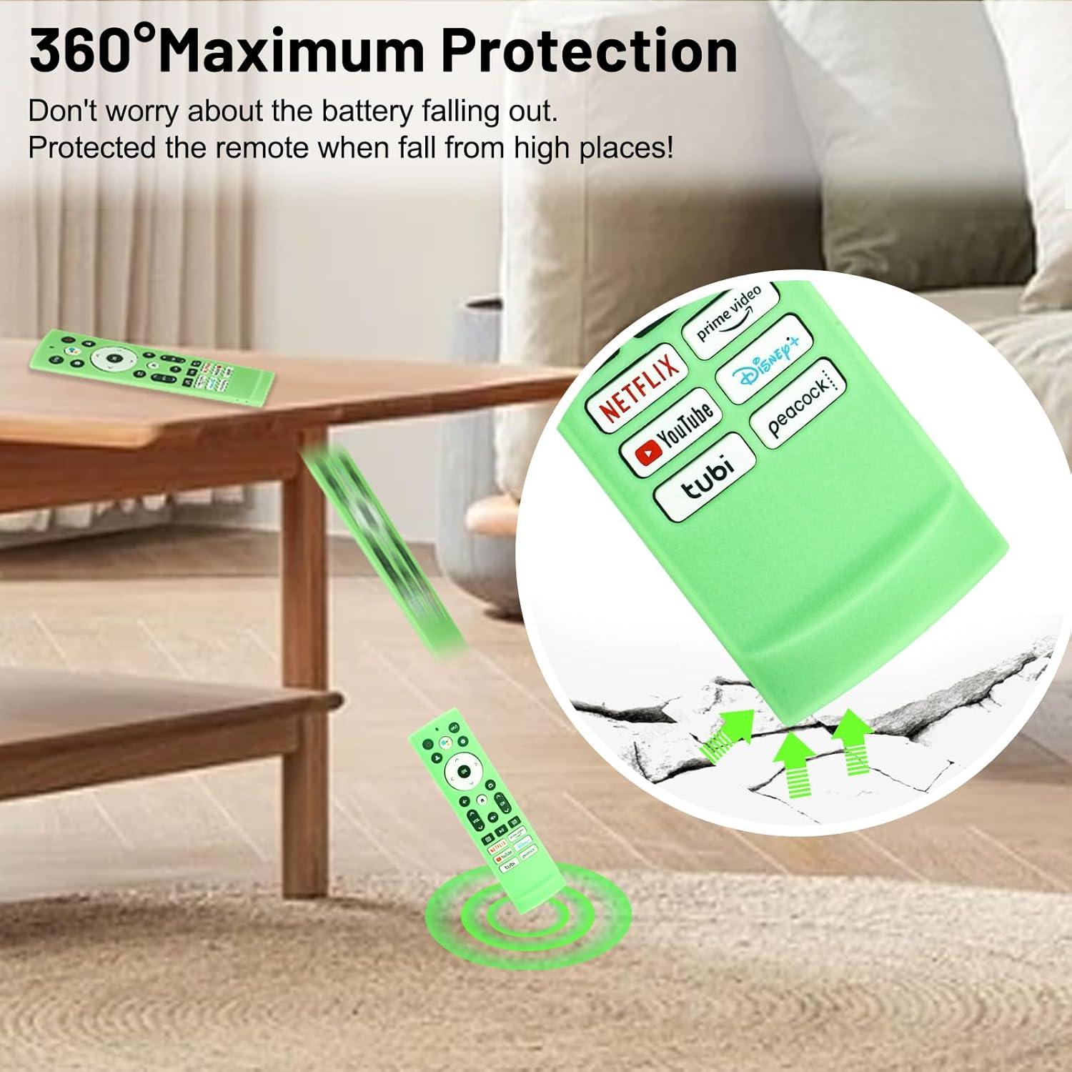 Cubierta de Silicona para Control Remoto Fire TV Hisense - 2 Piezas