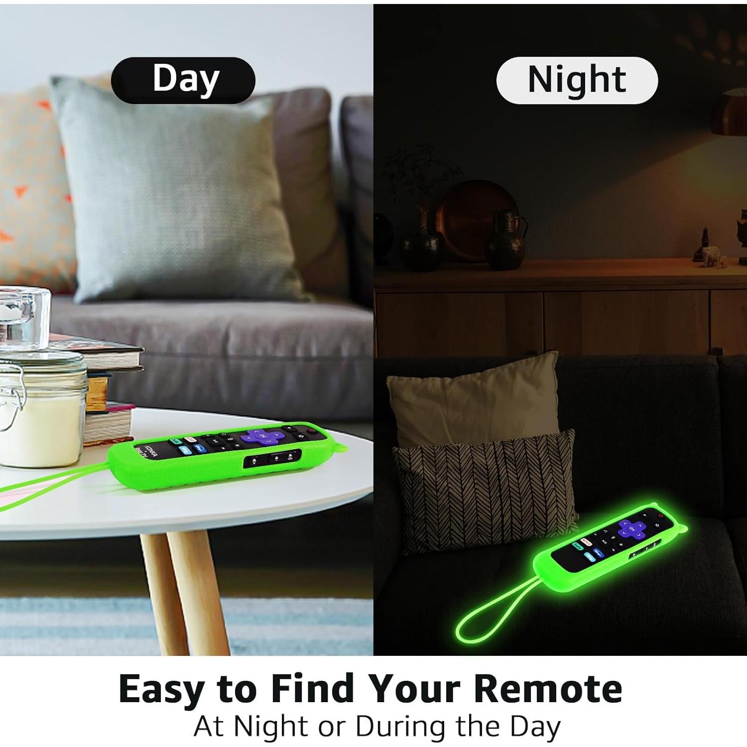 Funda de control remoto de silicona SOTATOO para Roku TV