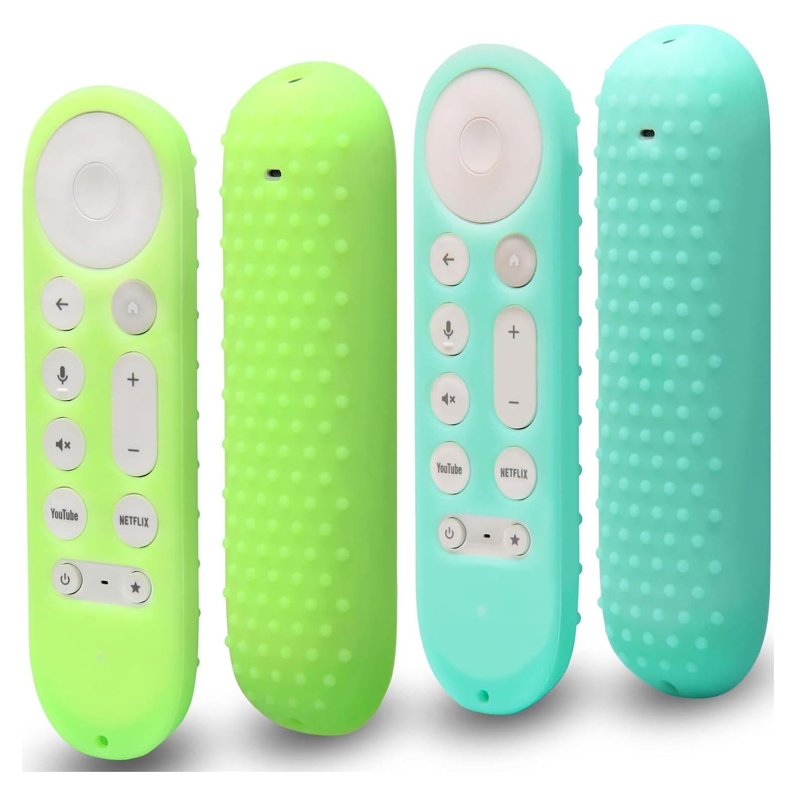 Cubierta Remota Pinuowu para Google TV 4K 2024 - Antideslizante