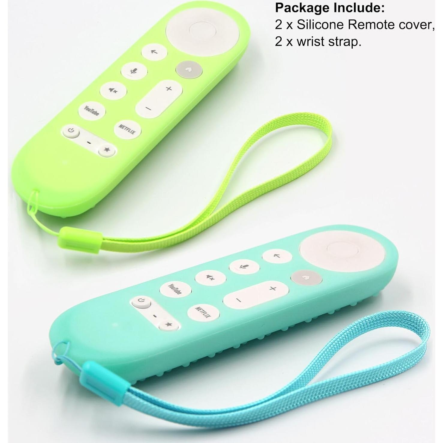 Cubierta Remota Pinuowu para Google TV 4K 2024 - Antideslizante