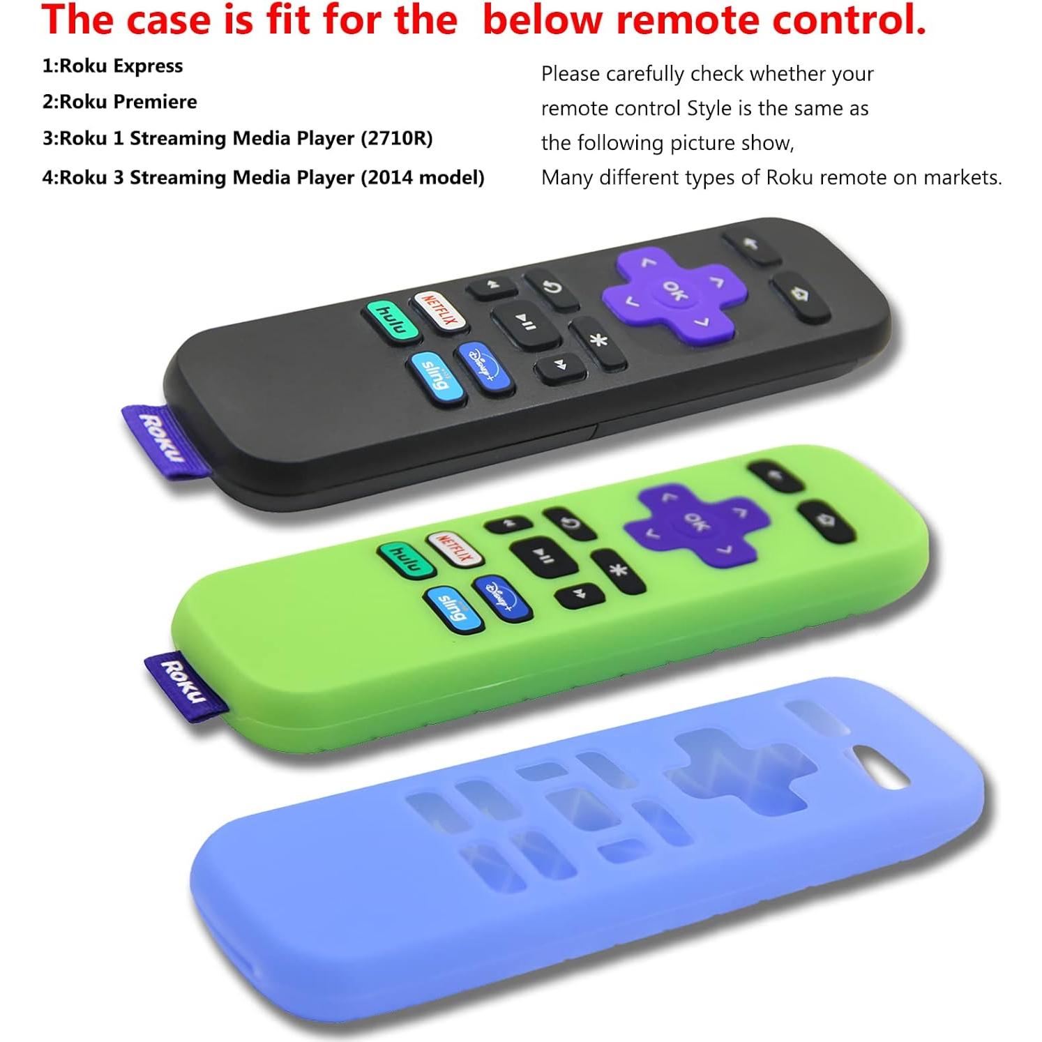 Funda Remota Pinowu Brillante Antideslizante para Roku