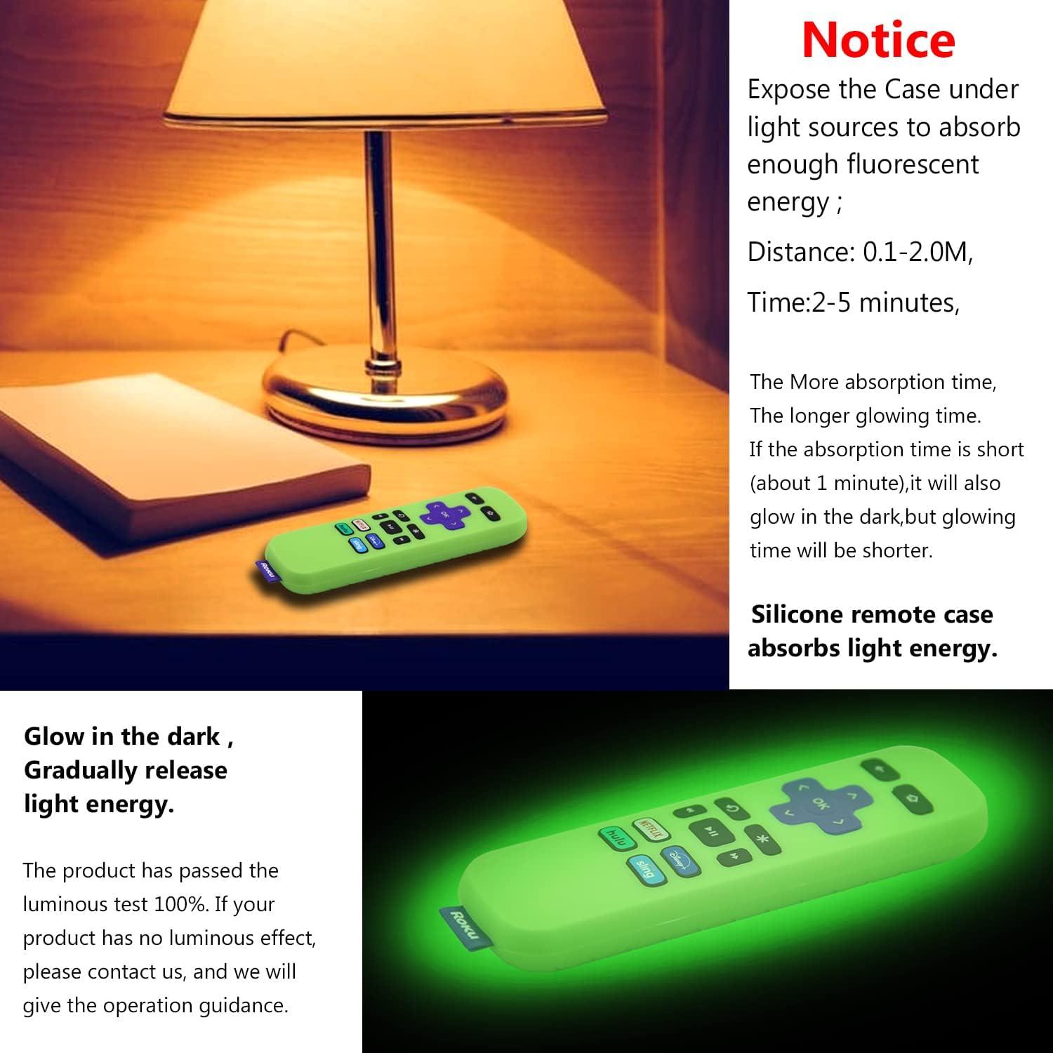 Funda Remota Pinowu Brillante Antideslizante para Roku