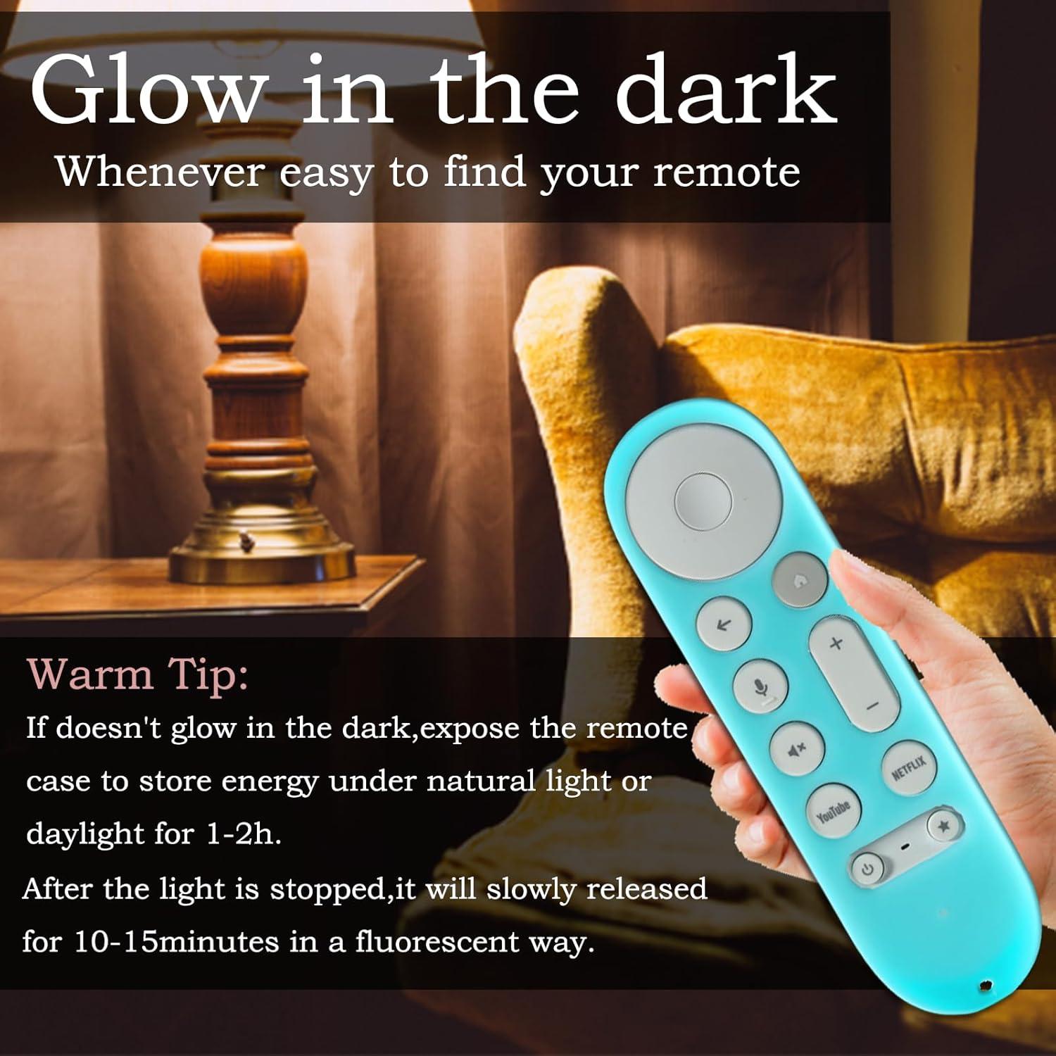 Funda Protectora Gavyqier para Control Remoto Google TV 4K 2024