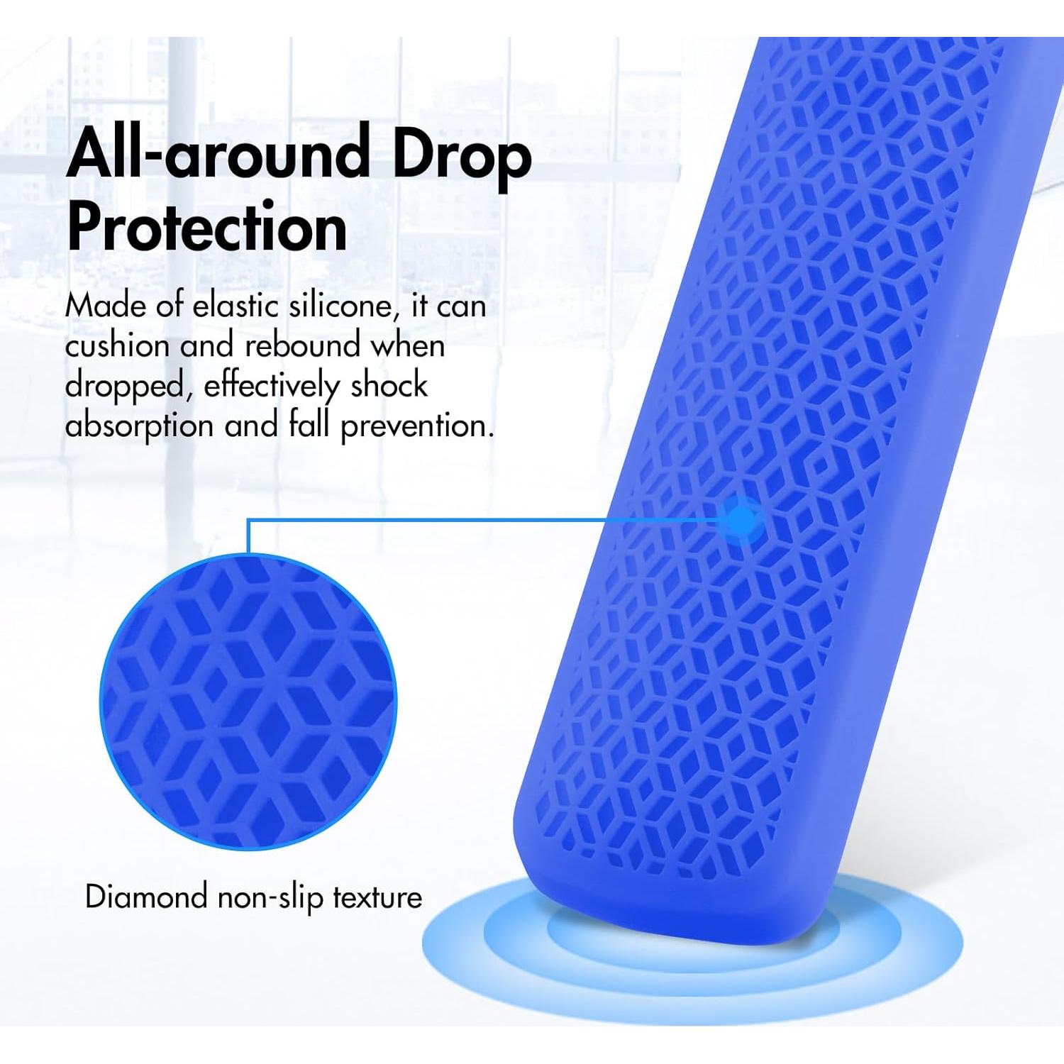 Funda de Silicona LEFXMOPHY para TV Stick 4K HD 2024 Azul