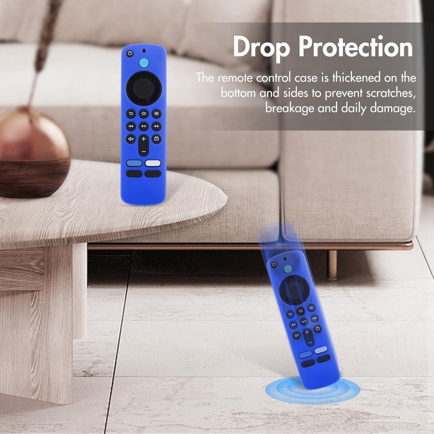 Funda de Silicona LEFXMOPHY para TV Stick 4K HD 2024 Azul