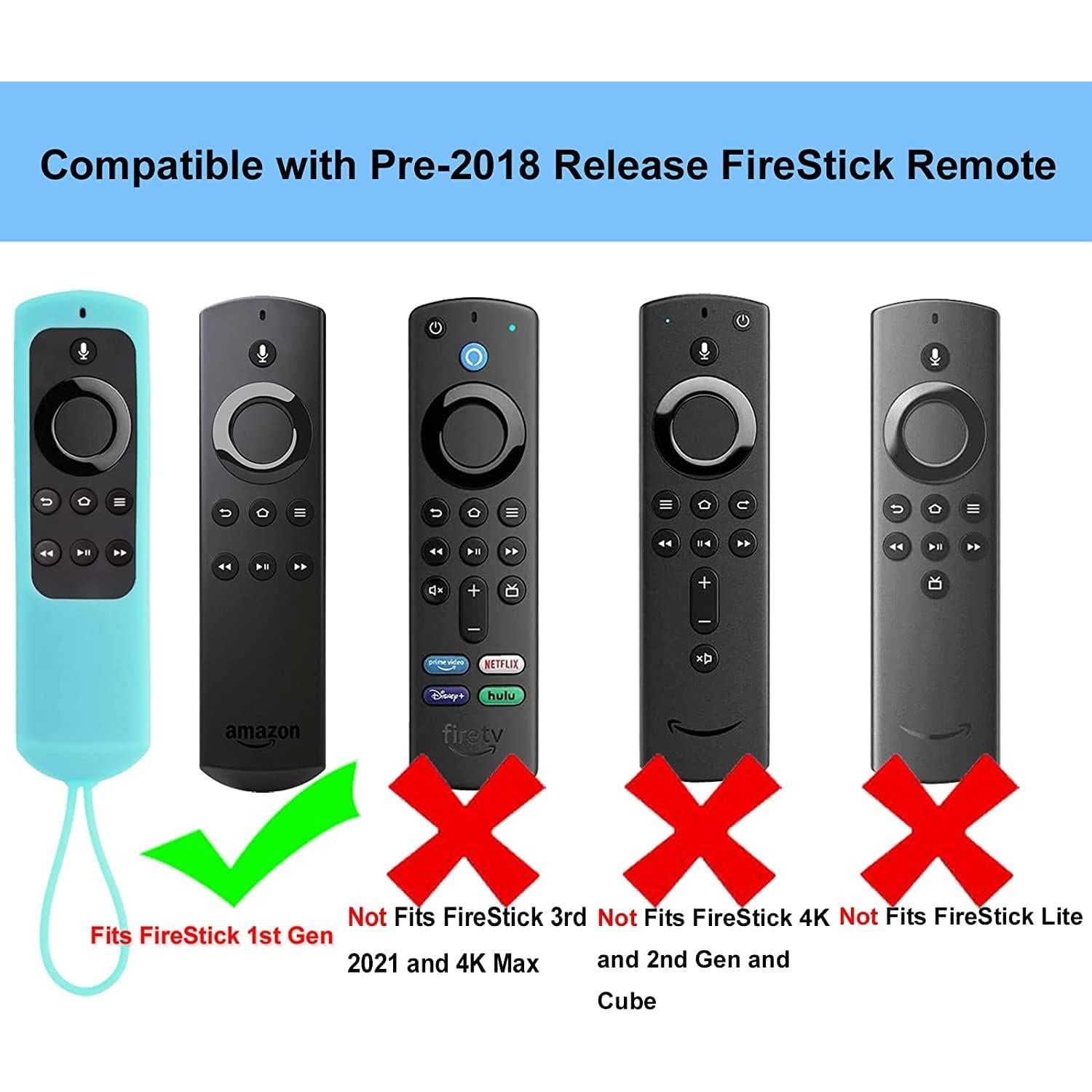 Funda de Control Remoto USTIYA para Amazon Fire TV - Negro