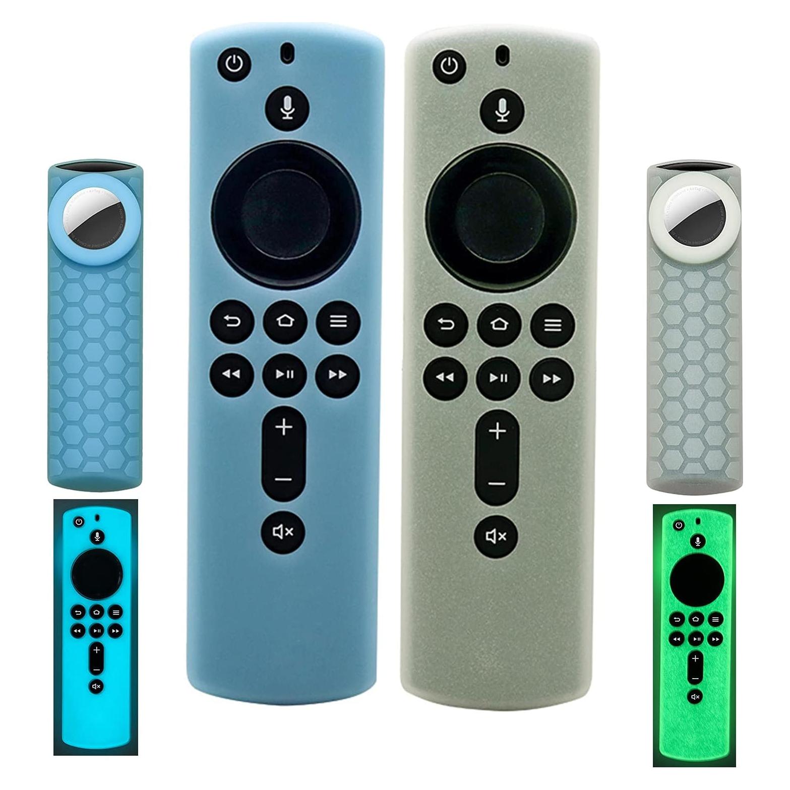 Funda de Control Remoto Fir TV Stick 4K + Soporte Airtag 2 Pack