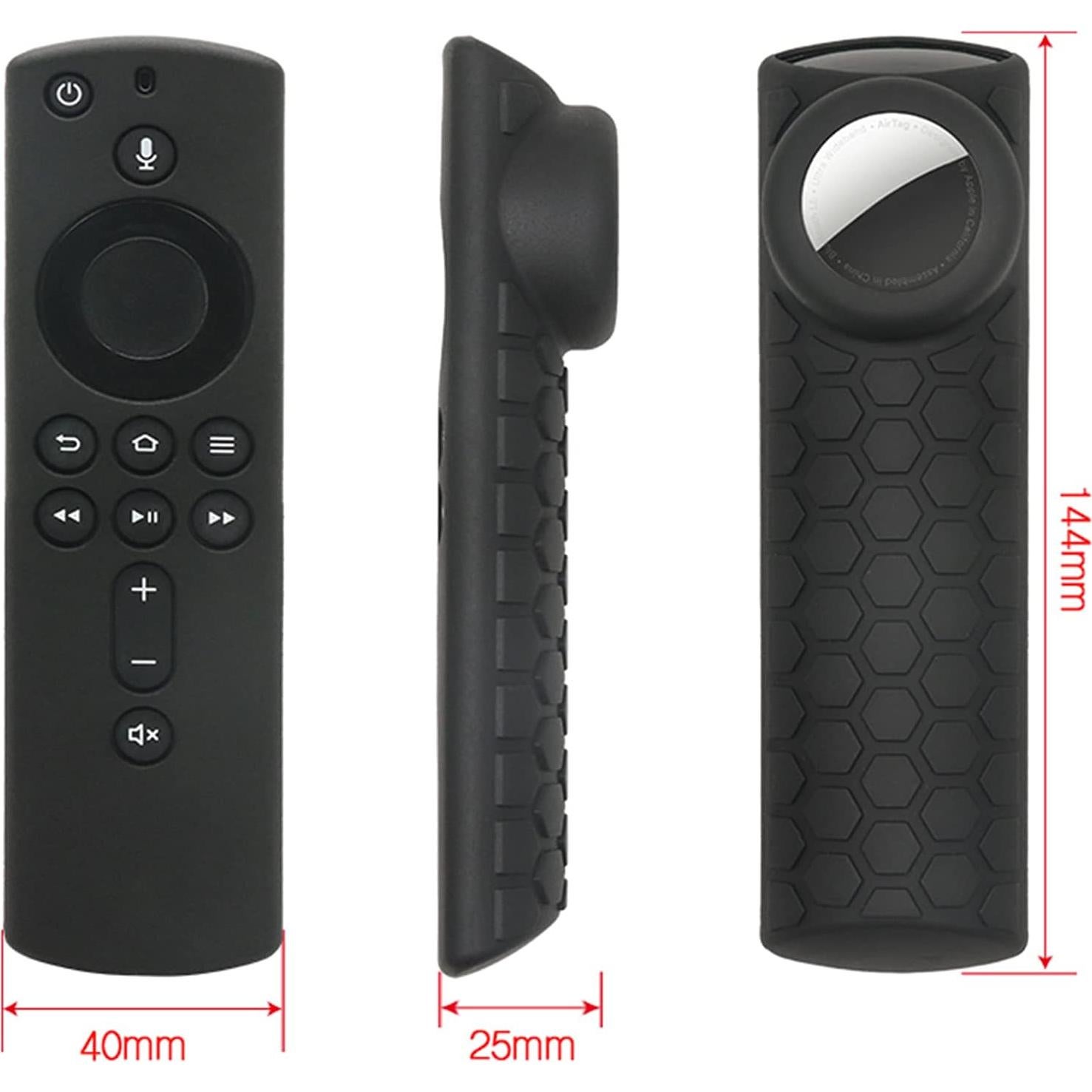 Funda de Control Remoto Fir TV Stick 4K + Soporte Airtag 2 Pack