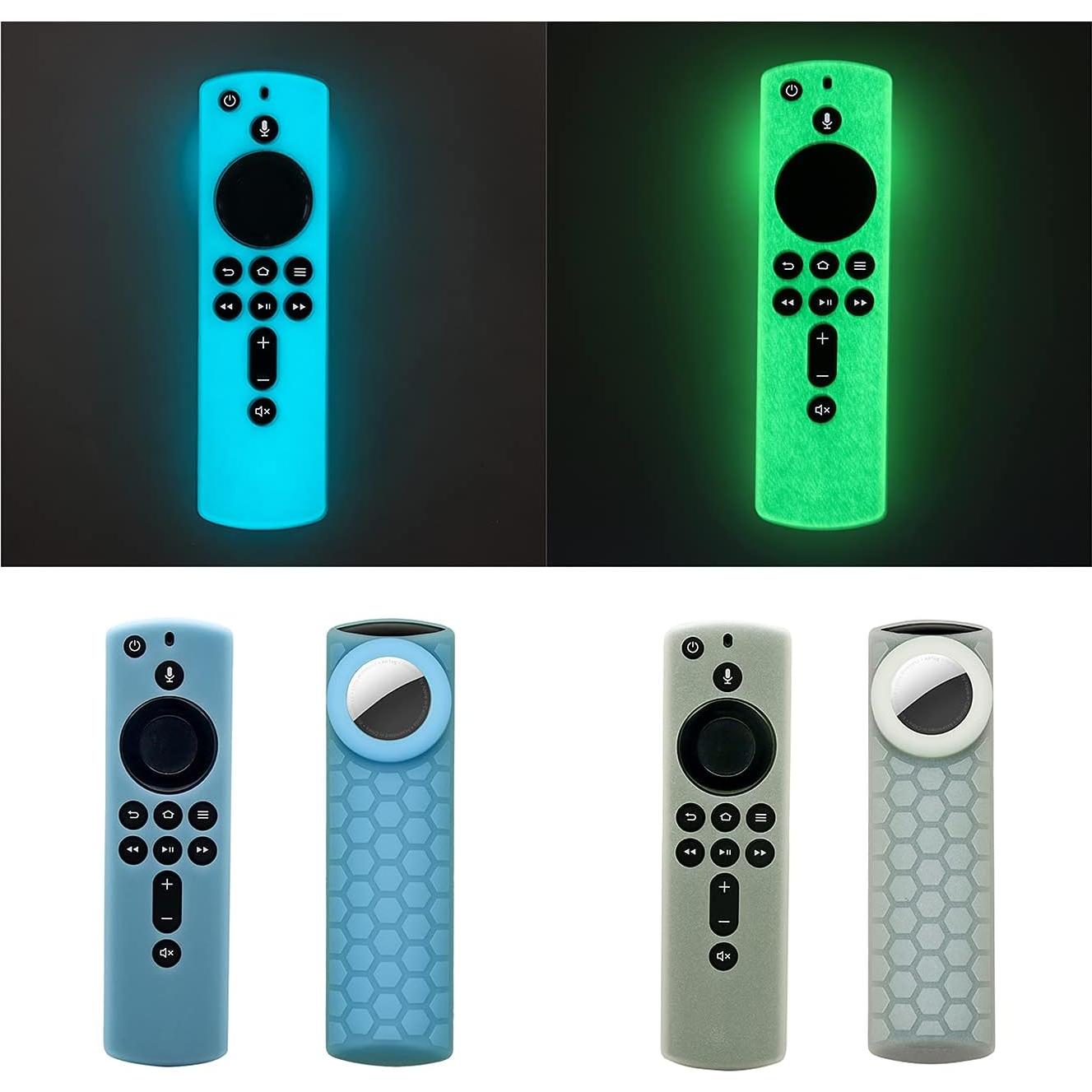 Funda de Control Remoto Fir TV Stick 4K + Soporte Airtag 2 Pack