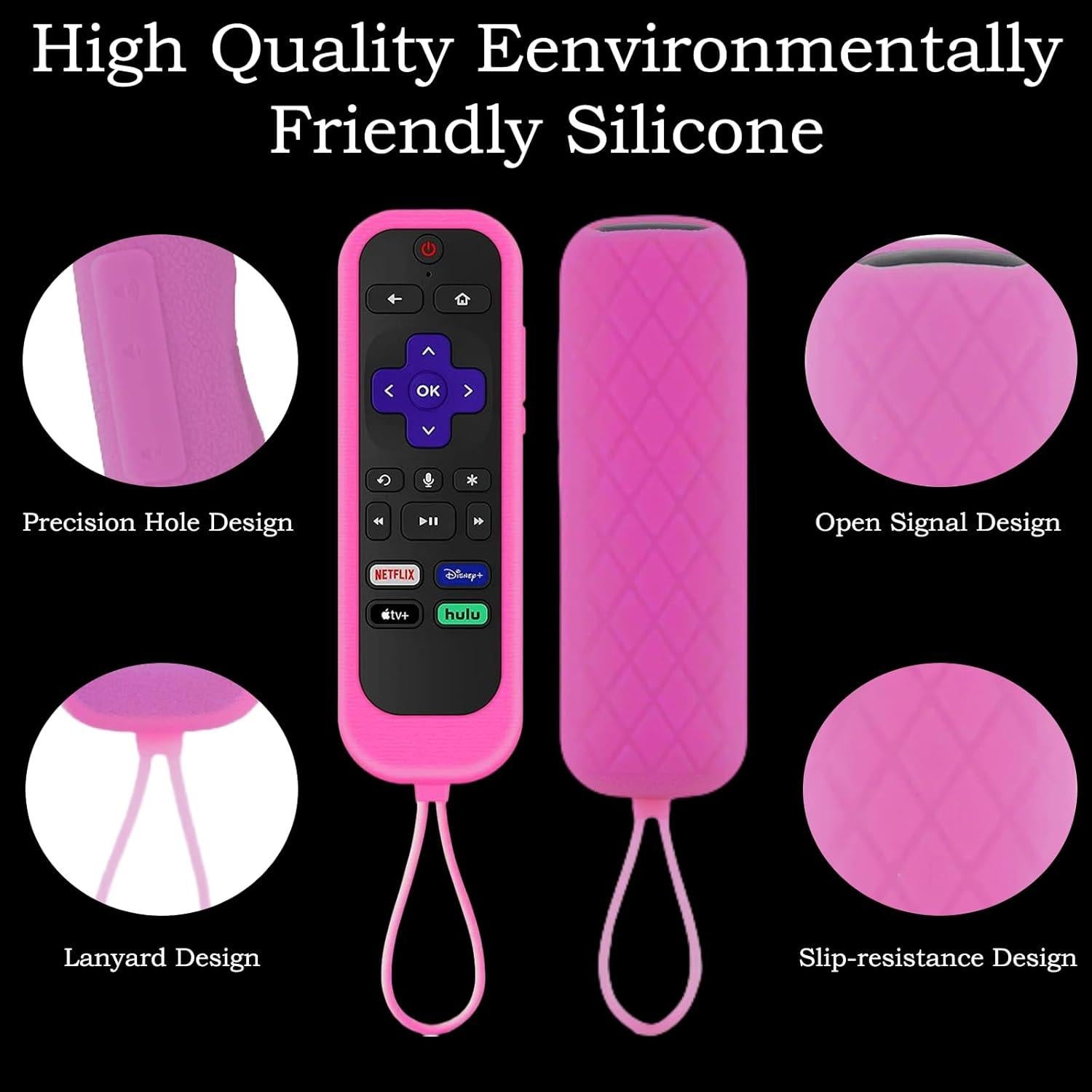 Funda de Control Remoto Universal Gavyqier para Roku 2Pack