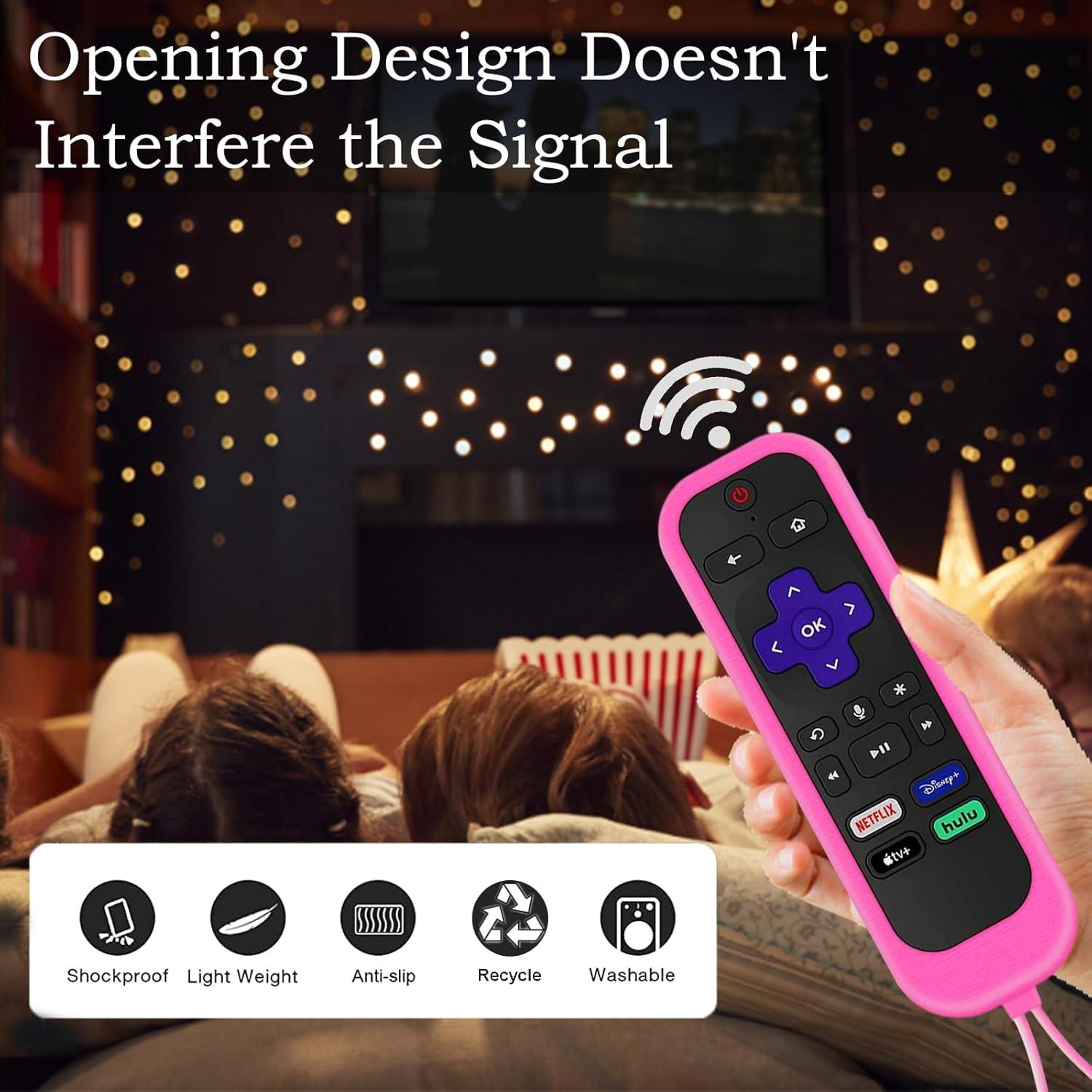 Funda de Control Remoto Universal Gavyqier para Roku 2Pack