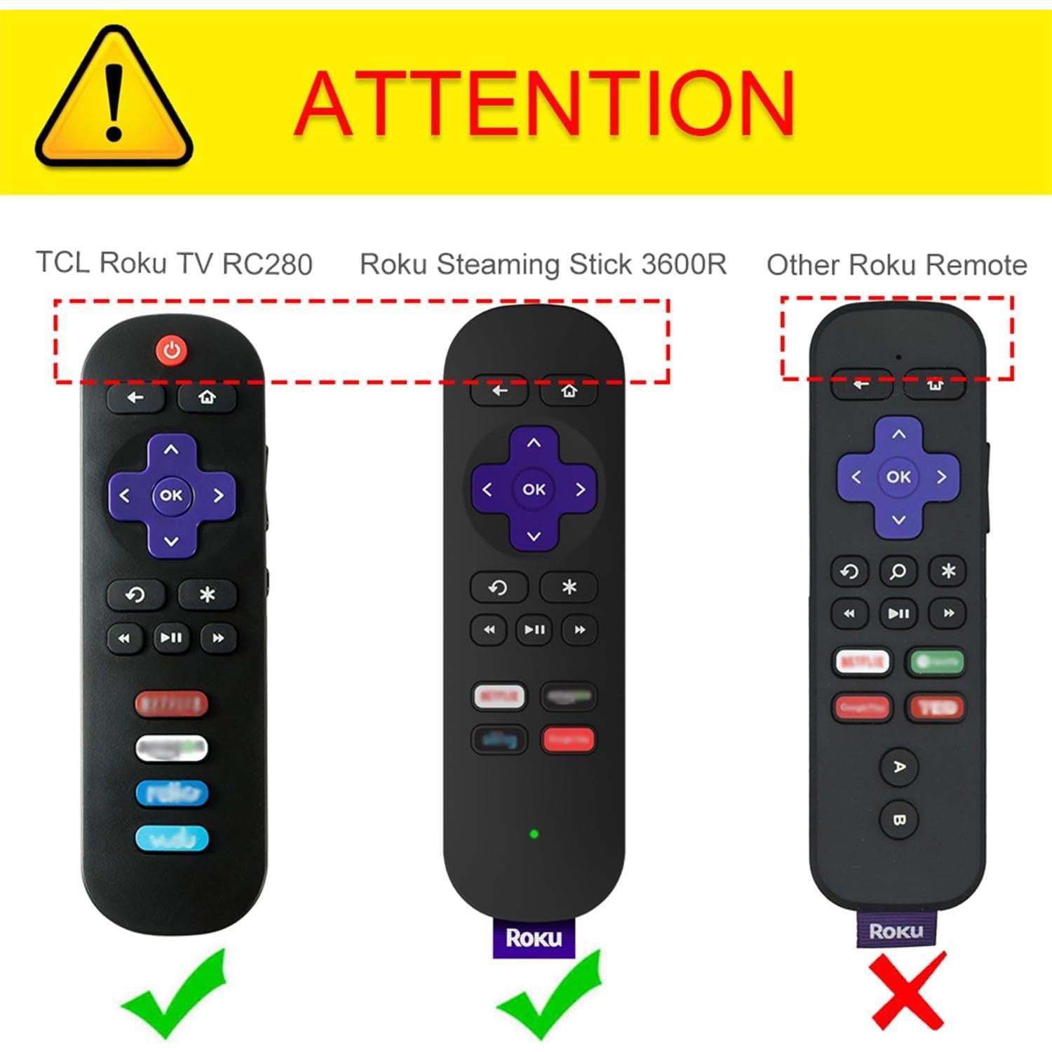 Funda Protectora Fintie para Control Remoto Roku 3600R Azul